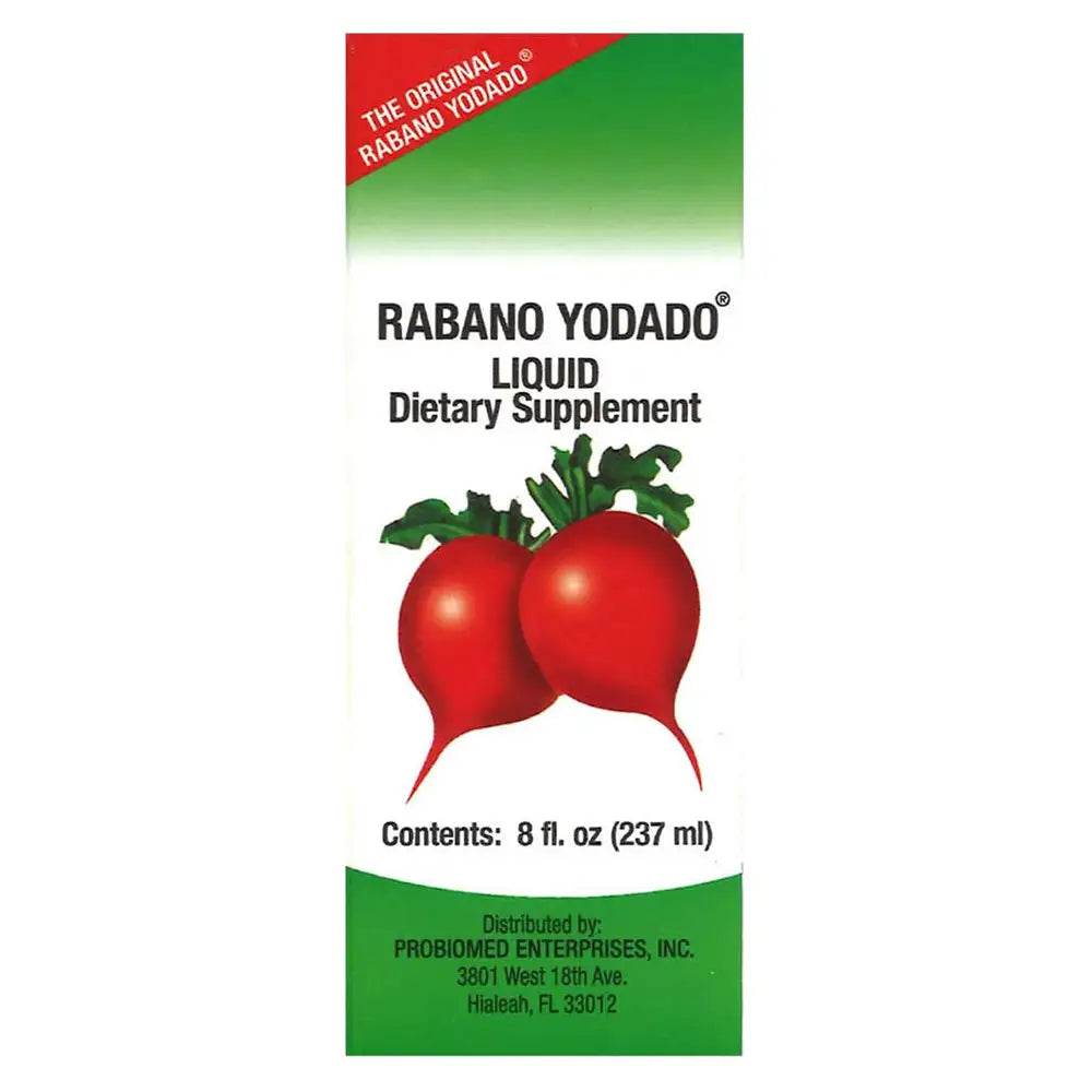 Rabano Yodado Liq Suplemento Dietético 8 oz
