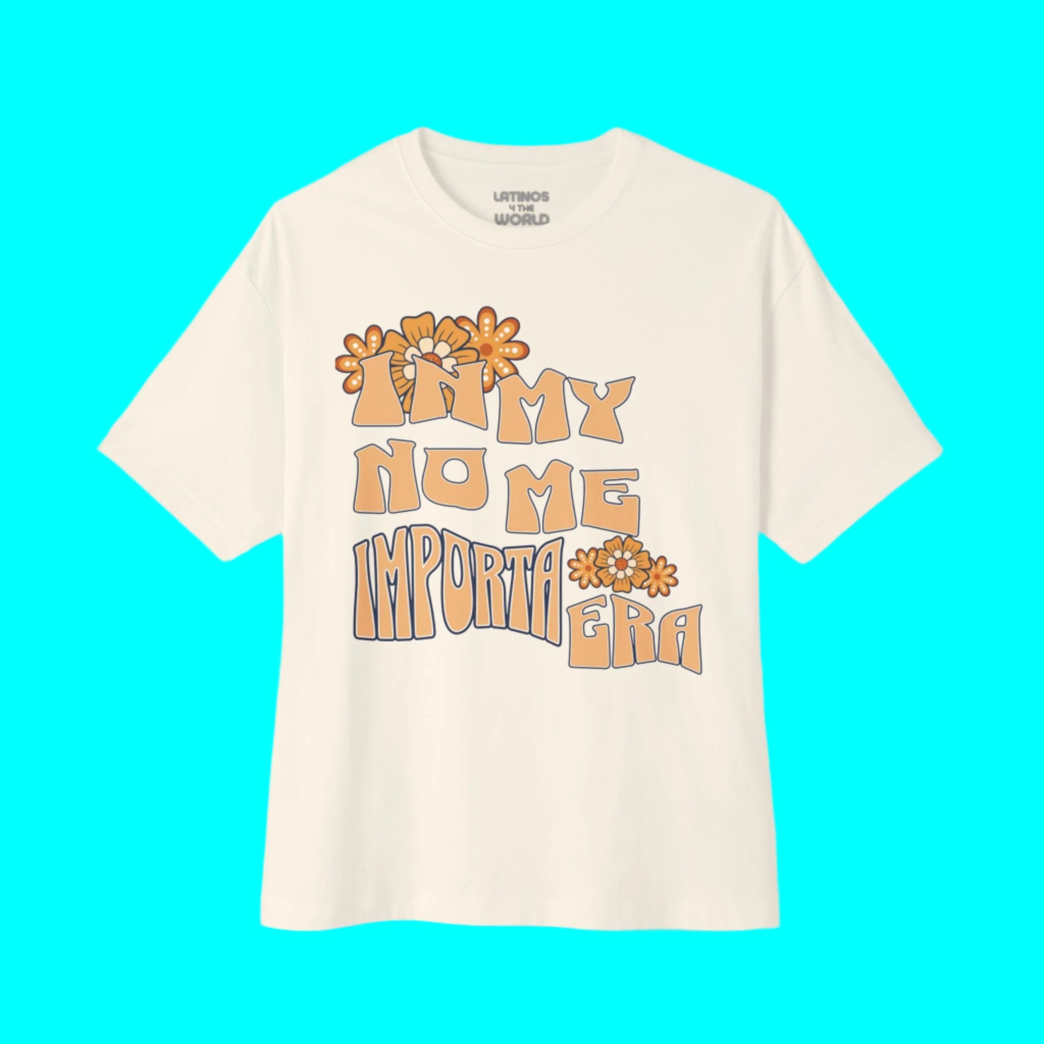 Camiseta con diseño "En Mi Era No Me Importa V2" | Camisetas divertidas virales latinas | 3 colores