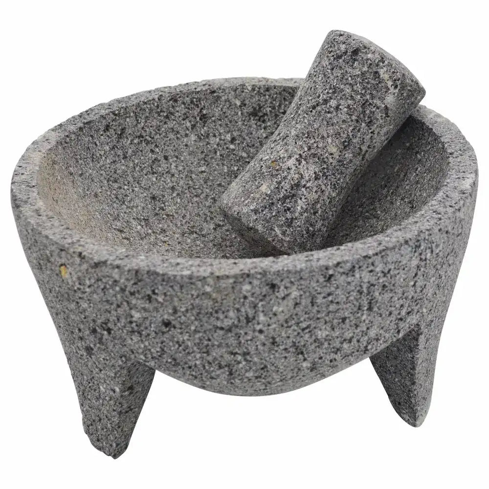 Molcajete de Piedra Natural de 20 cm