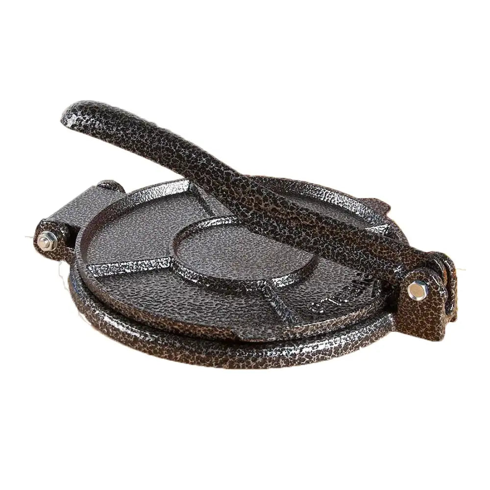 Prensa para Tortillas de Hierro Fundido con Acabado Negro Electrostático de 7.25"