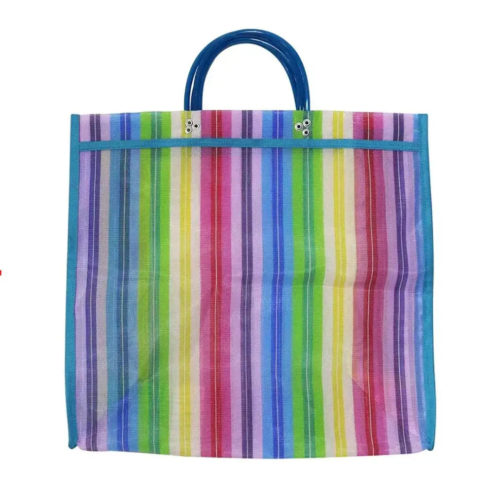 Bolsa de malla mediana con base, colores surtidos 18" x 15" x 5"