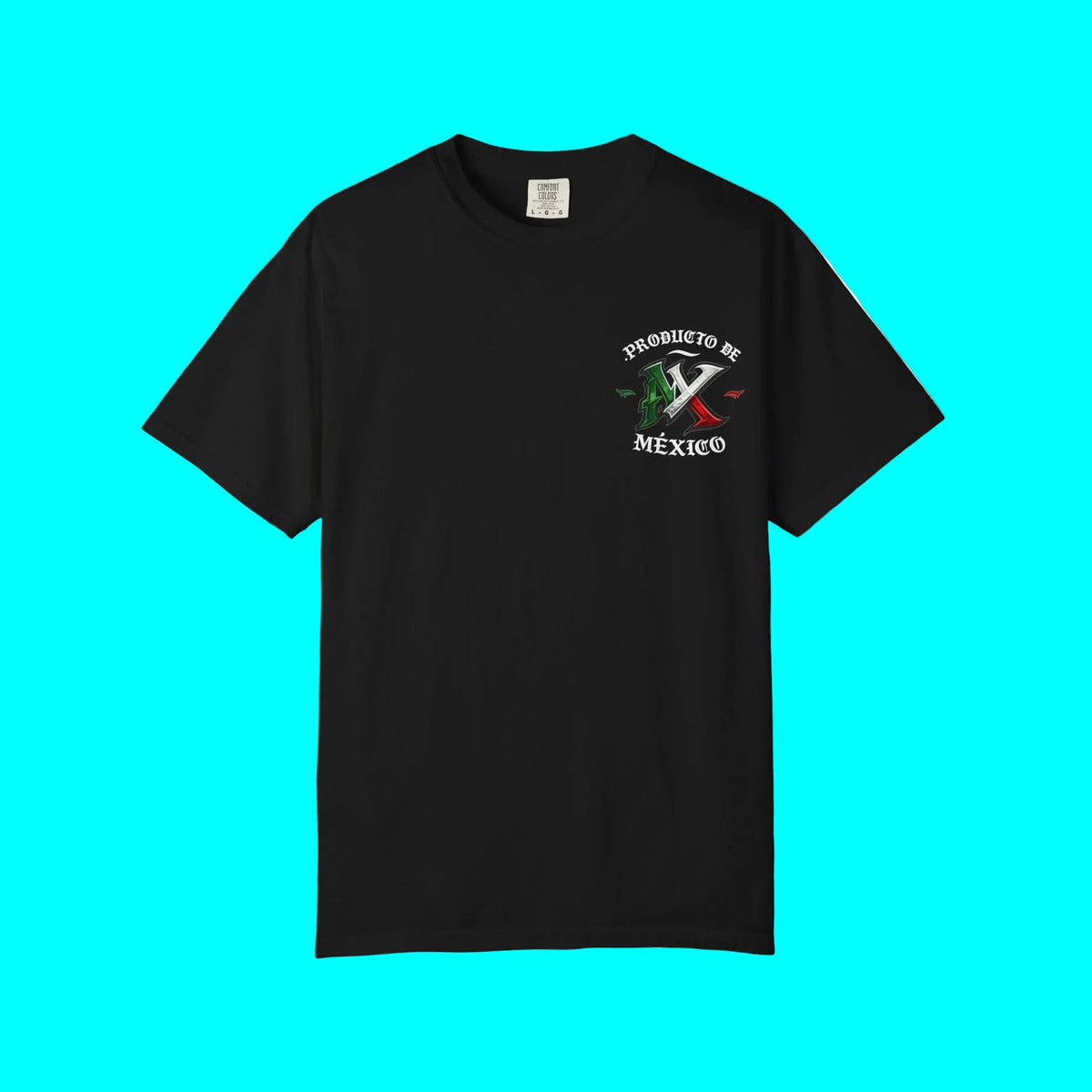 Producto De Mexico Heritage T-shirt | Old English Style, Mexican Culture | Heavyweight Cotton