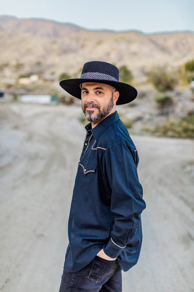Sombrero español negro