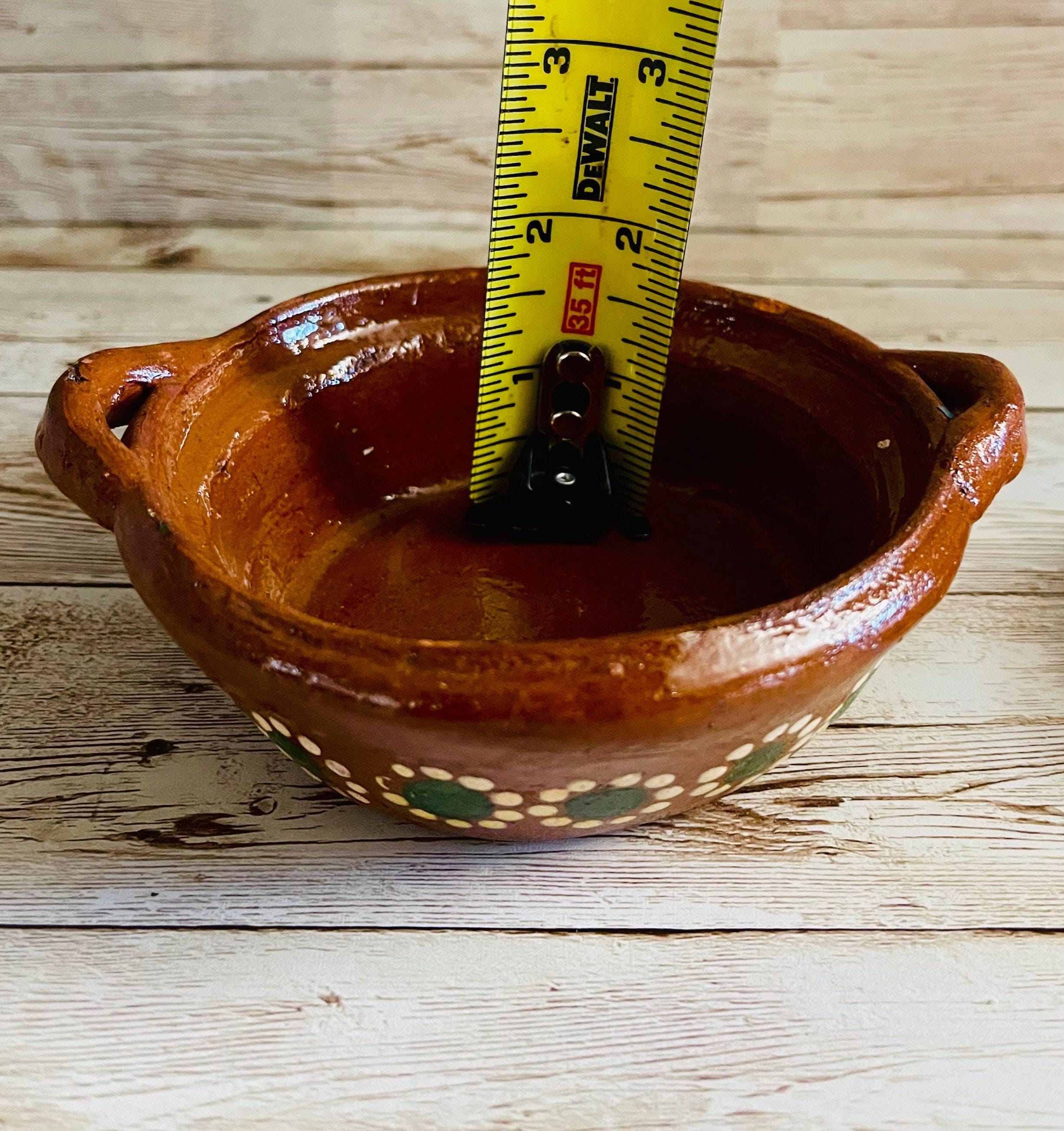 2 Mini Cazuelitas de Barro 2 Mini Clay Pots