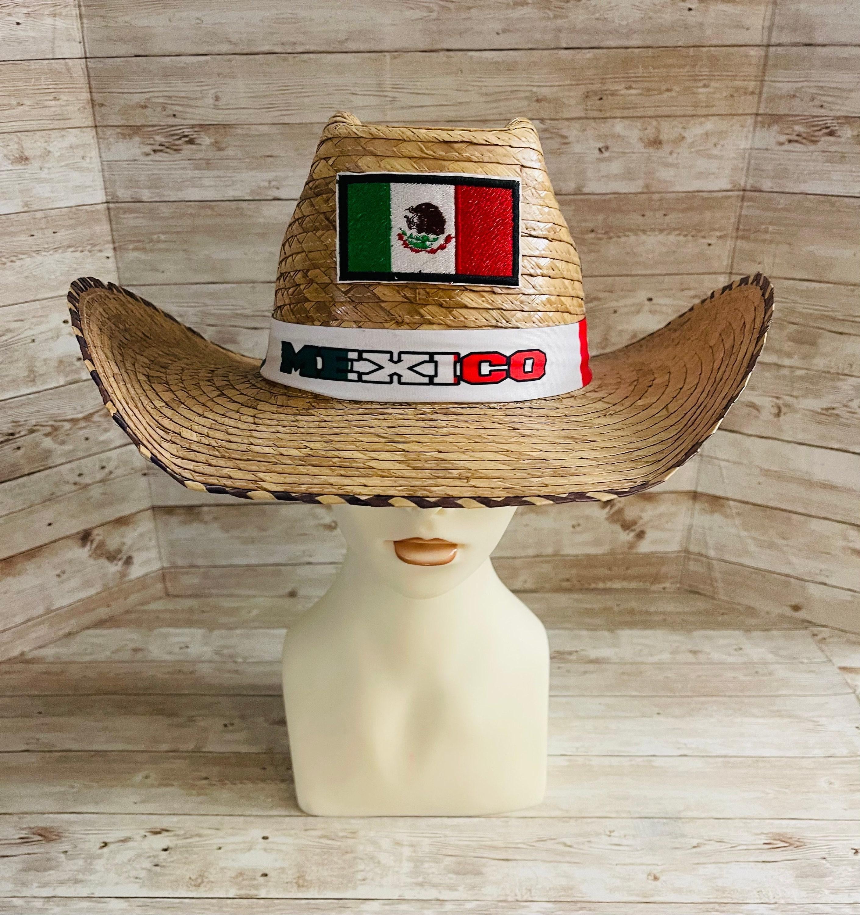 Cowboy Mexican Hat Sombrero Vaquero Artesanal de Palma de Mexico