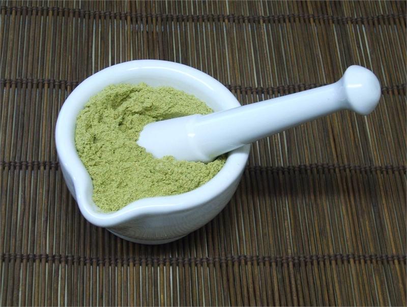 Chile verde en polvo