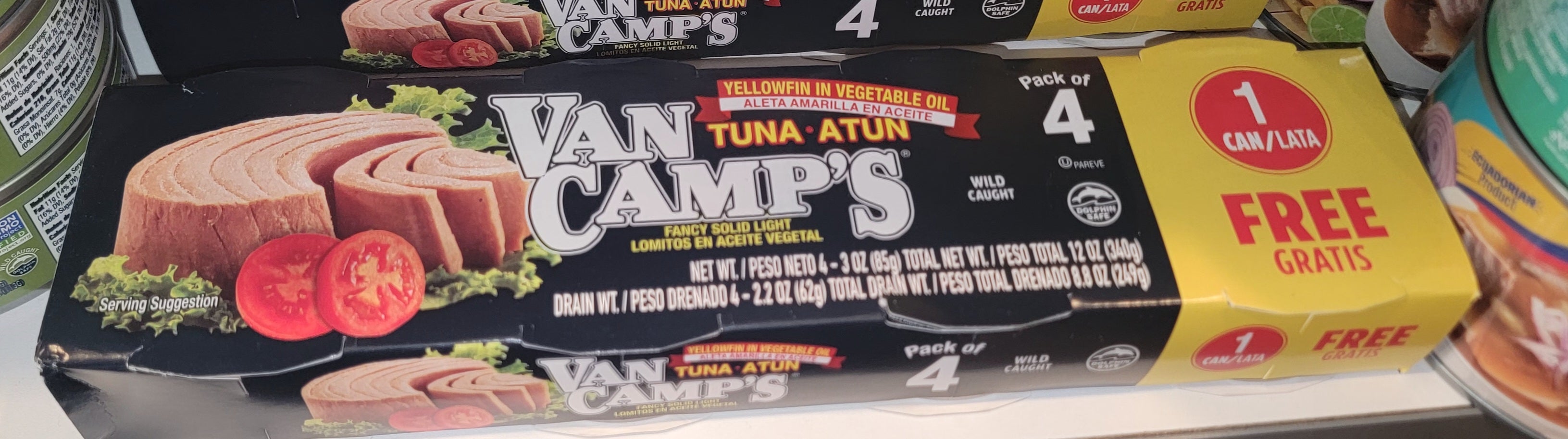 Atun van camps / 4 pack