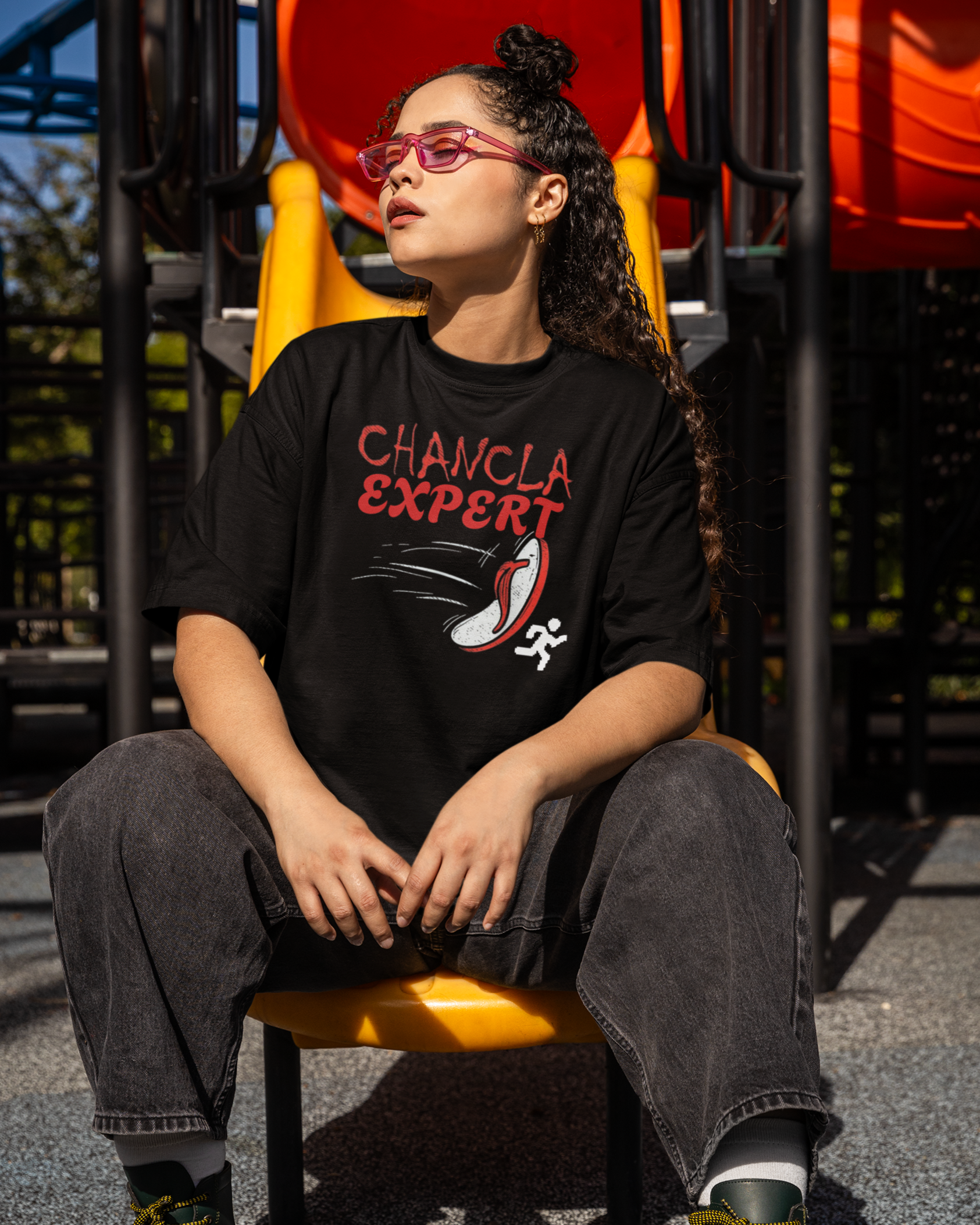 Chancla Expert T-shirt | Chancleta Mother's Day Joke Design Latino Pride Funny Viral Tees