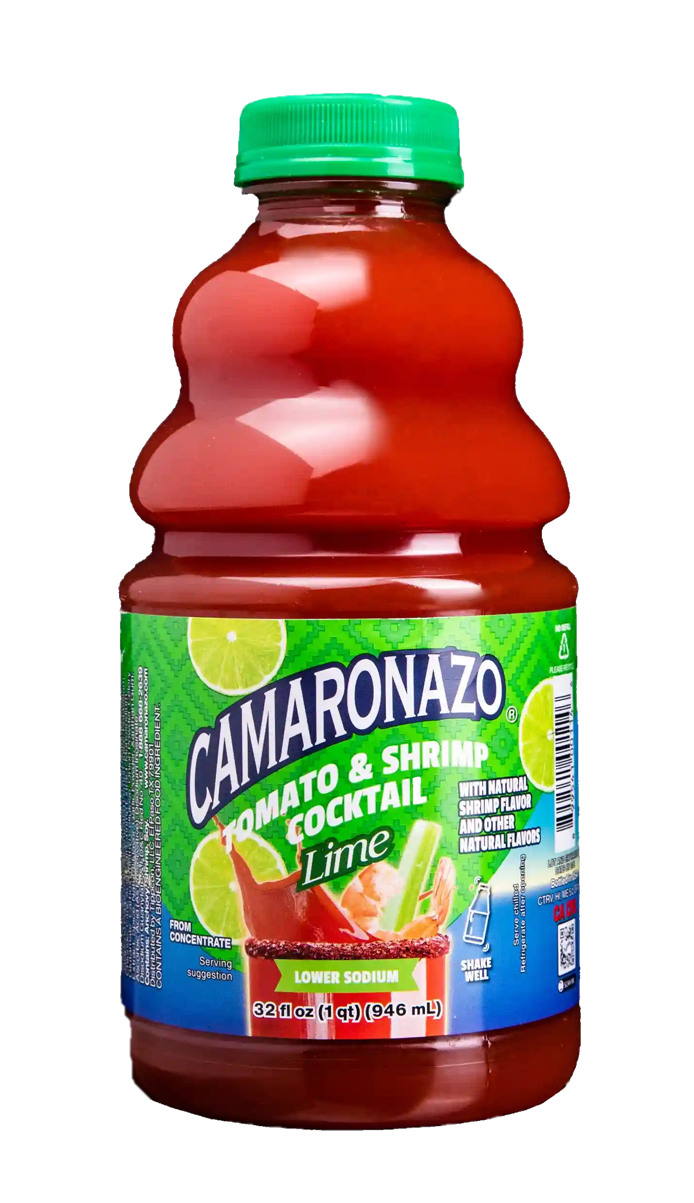Camaronazo Chelada Lime Cocktail Juice 32 oz