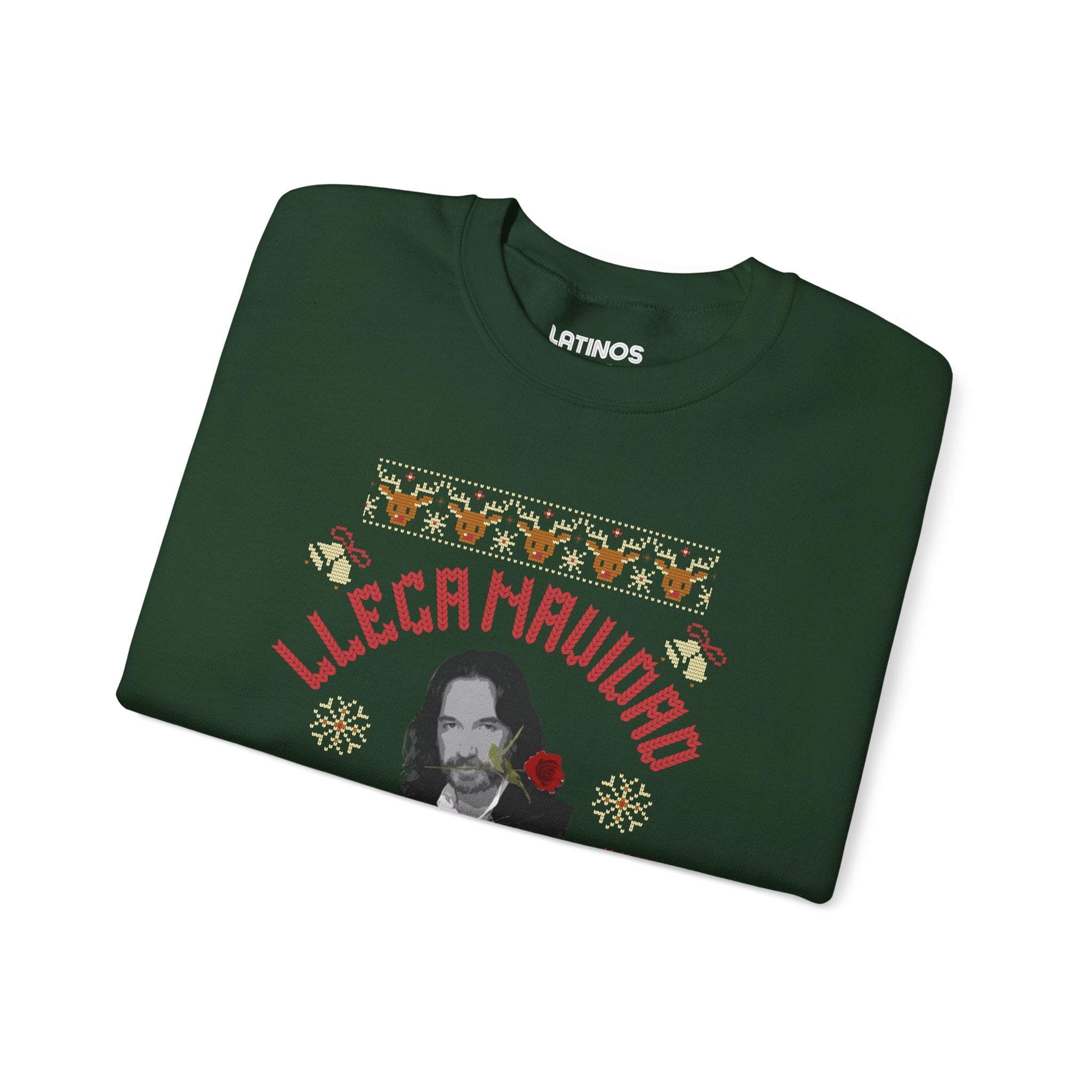 Llega Navidad Y Yo Sin Ti Marco Antonio Latino Navidad Ugly Christmas Sweater | 3 Colores