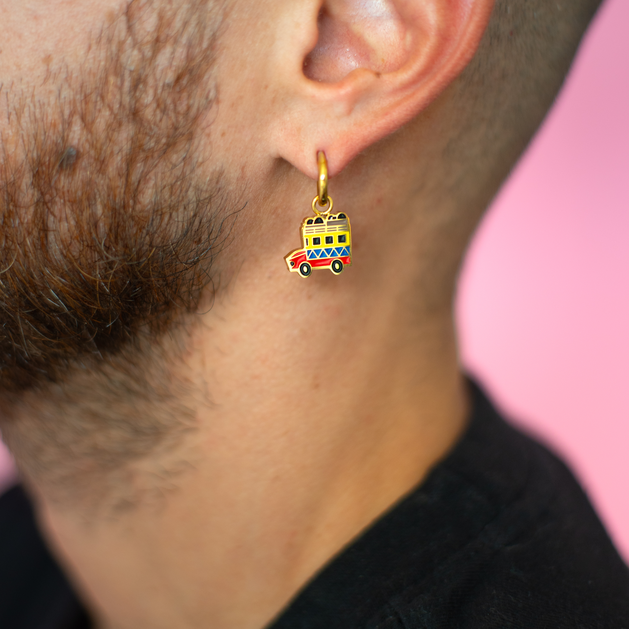 Sombrero Vueltiao Charm - Colombian Charms Collection