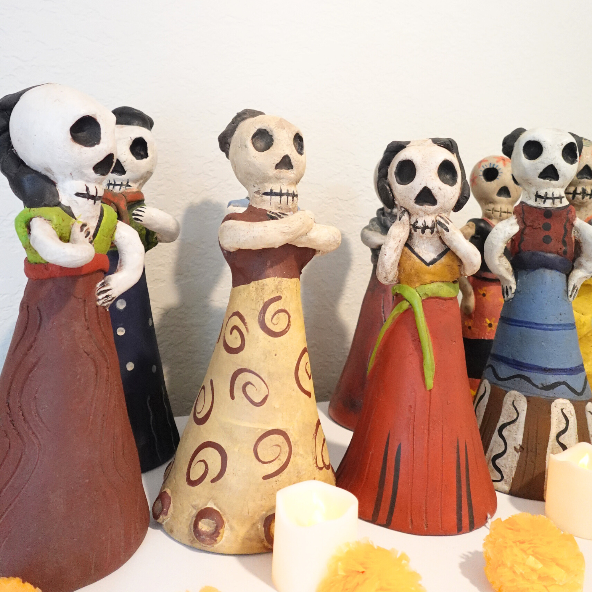 Clay Catrina traditional Set of 2