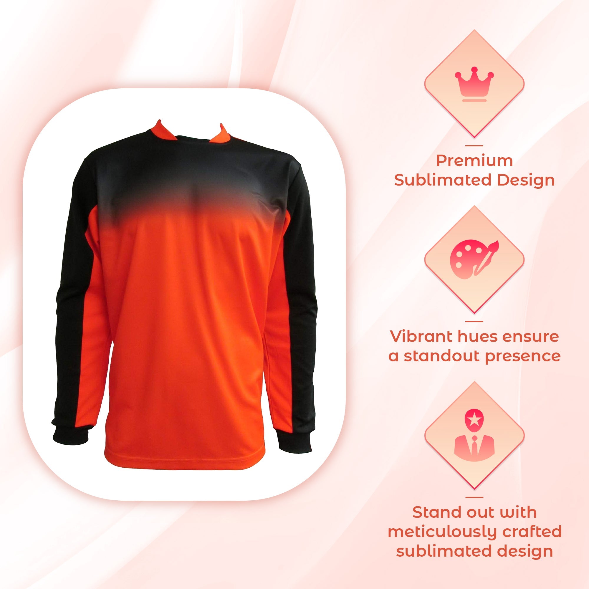 Vallejo Goalkeeper Jersey - Orange/Black