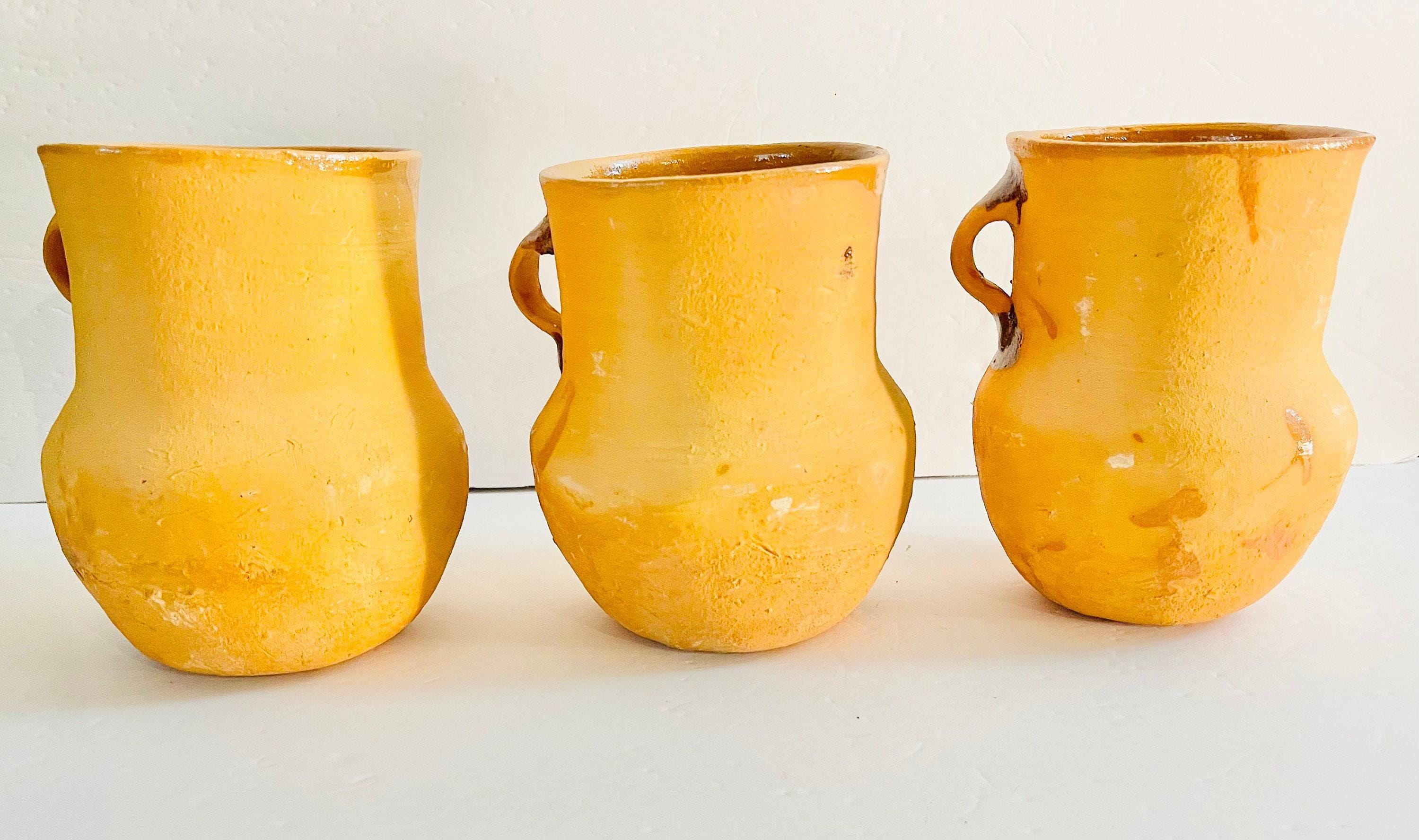 Cantaritos de Barro Clay Cups 6 Inches Tall