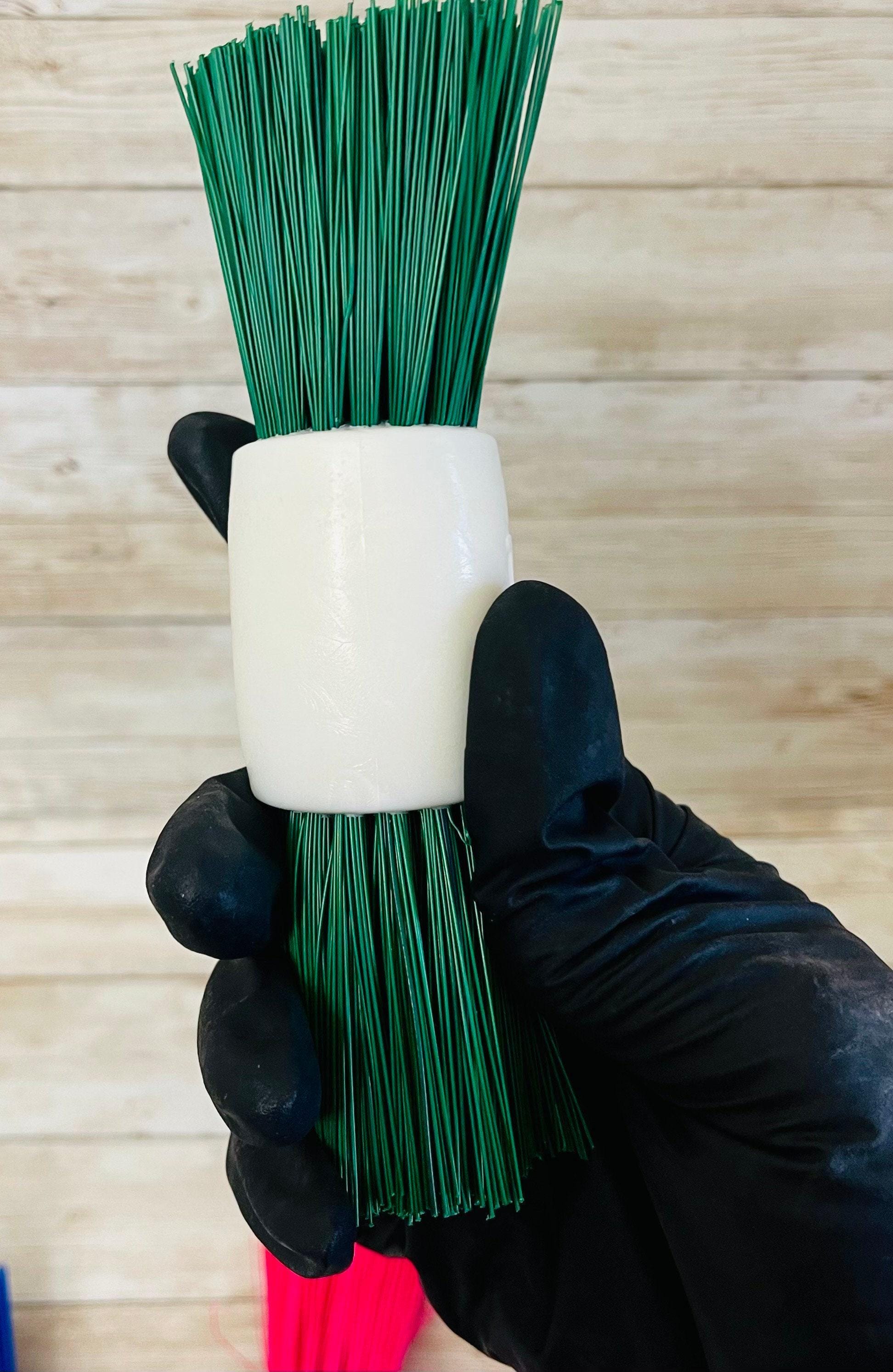 3x Mexican Plastic Brush Scrubber 3 Escobetas Mexicanas de Plastico