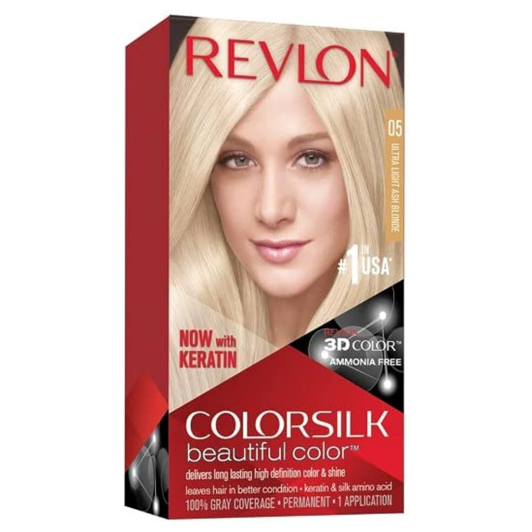 Tinte permanente Revlon Colorsilk Beautiful Color #05 Rubio Ceniza Ultra Claro