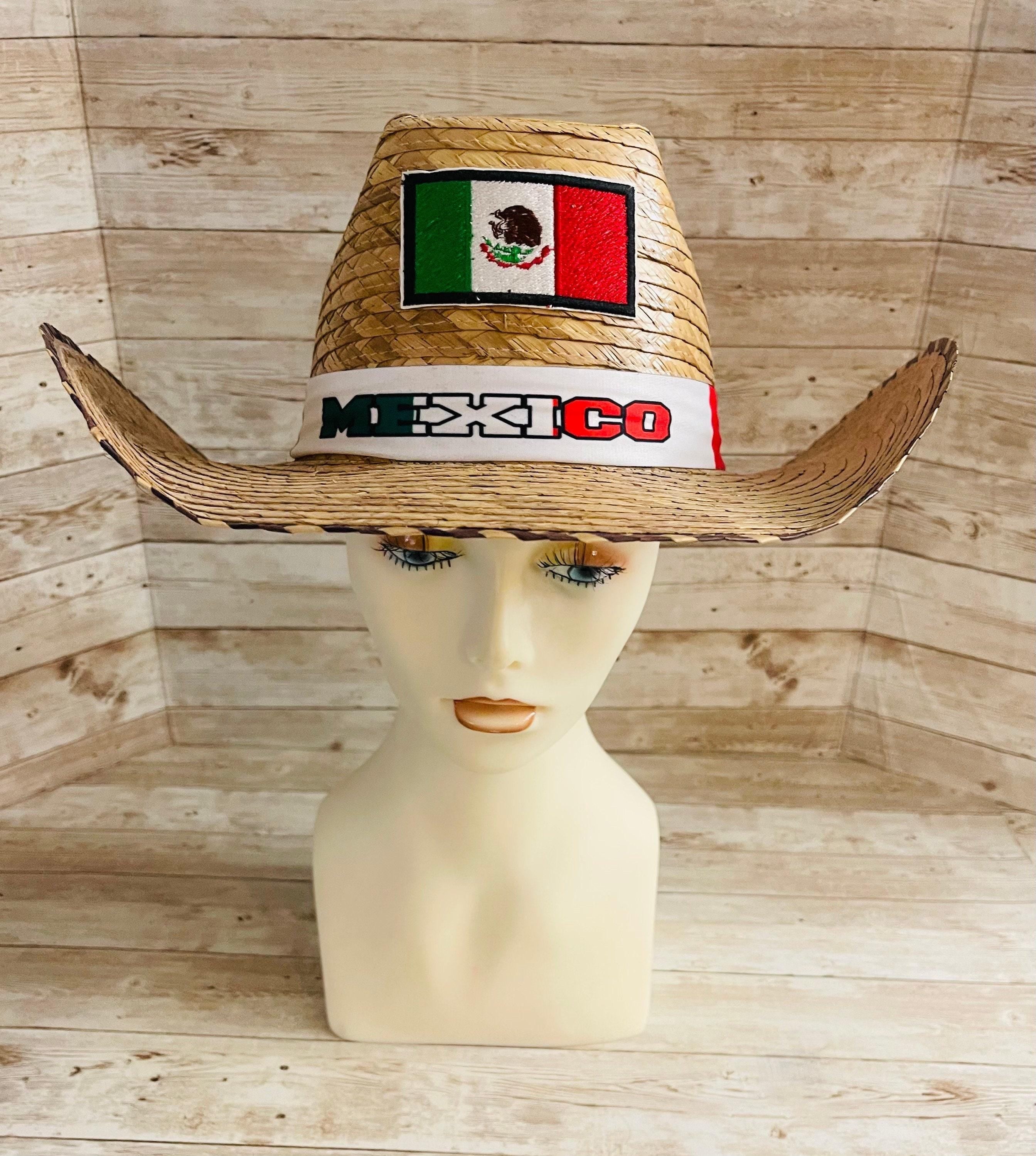 Cowboy Mexican Hat Sombrero Vaquero Artesanal de Palma de Mexico