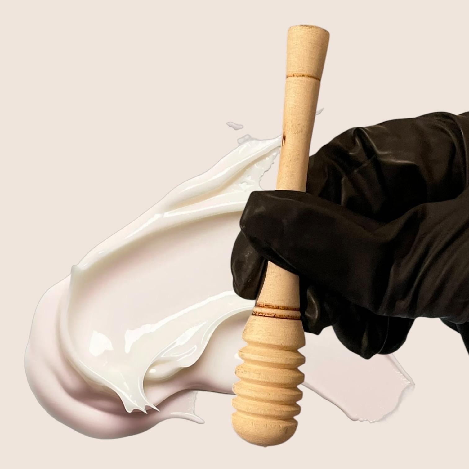 4x Mexican Honey Wood Stirrers 4 Different Sizes 4 Mieleros Mexicanos de Madera 4 Diferente Tamaños