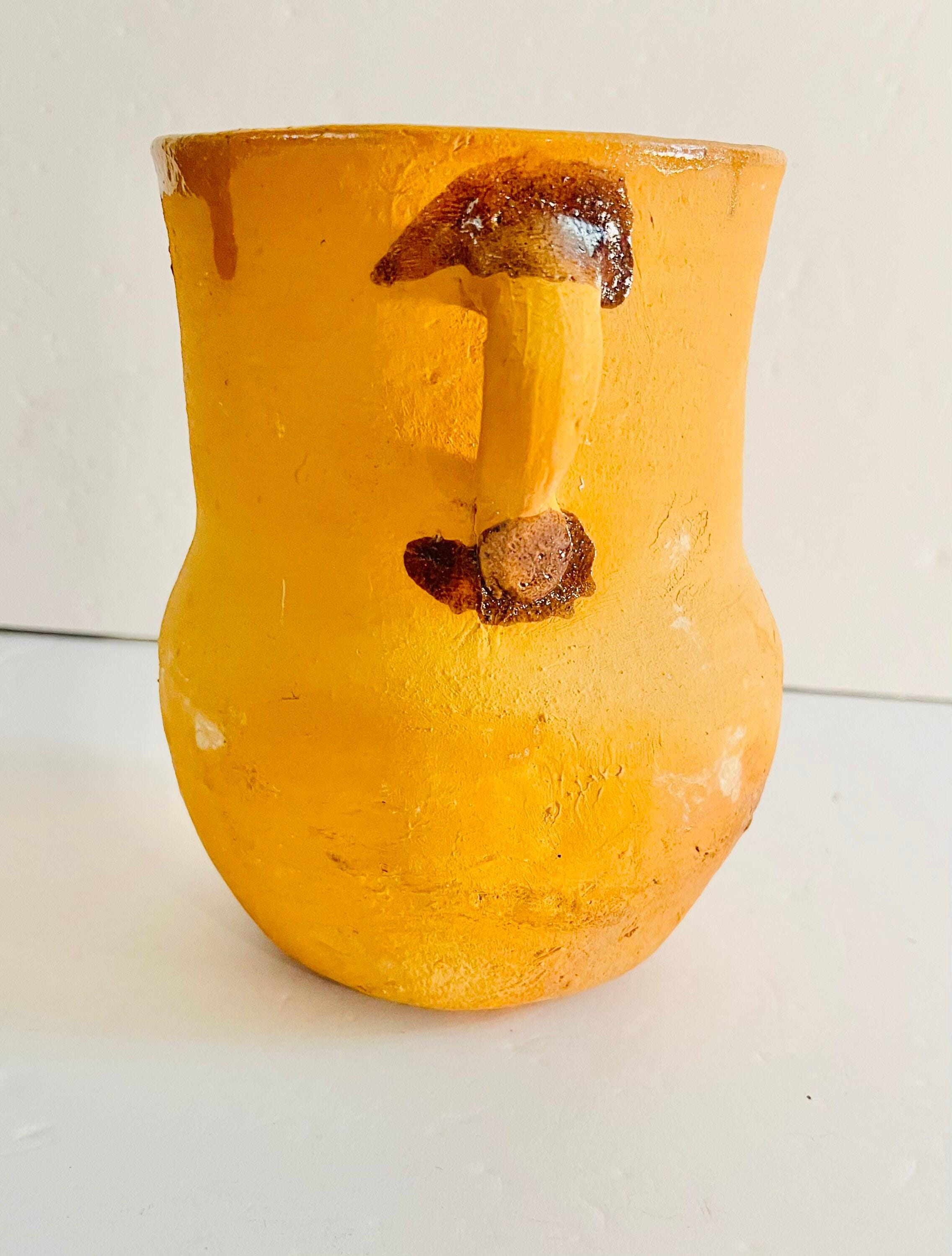 Cantaritos de Barro Clay Cups 6 Inches Tall