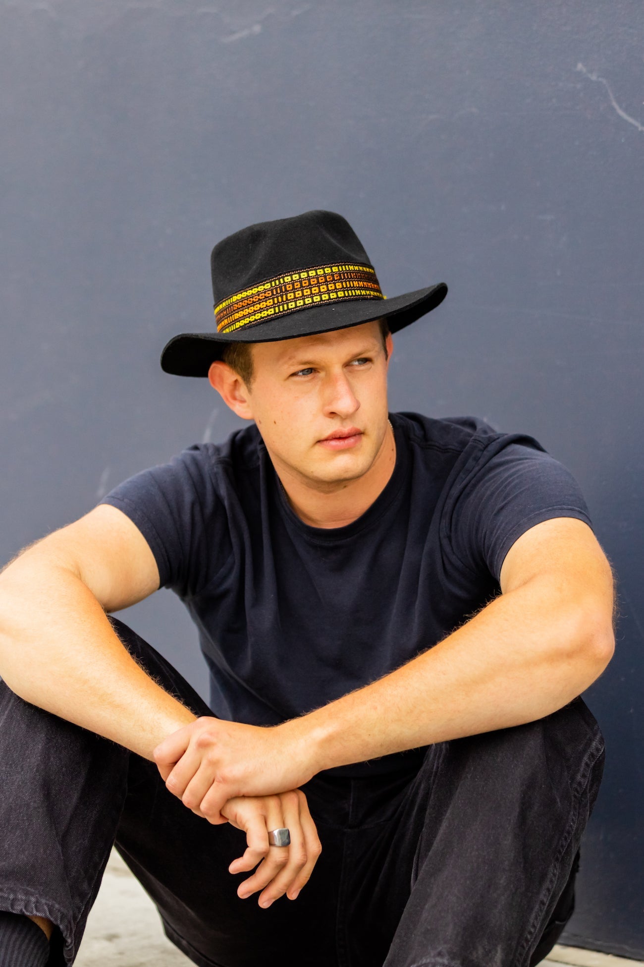 Sombrero Fedora Negro