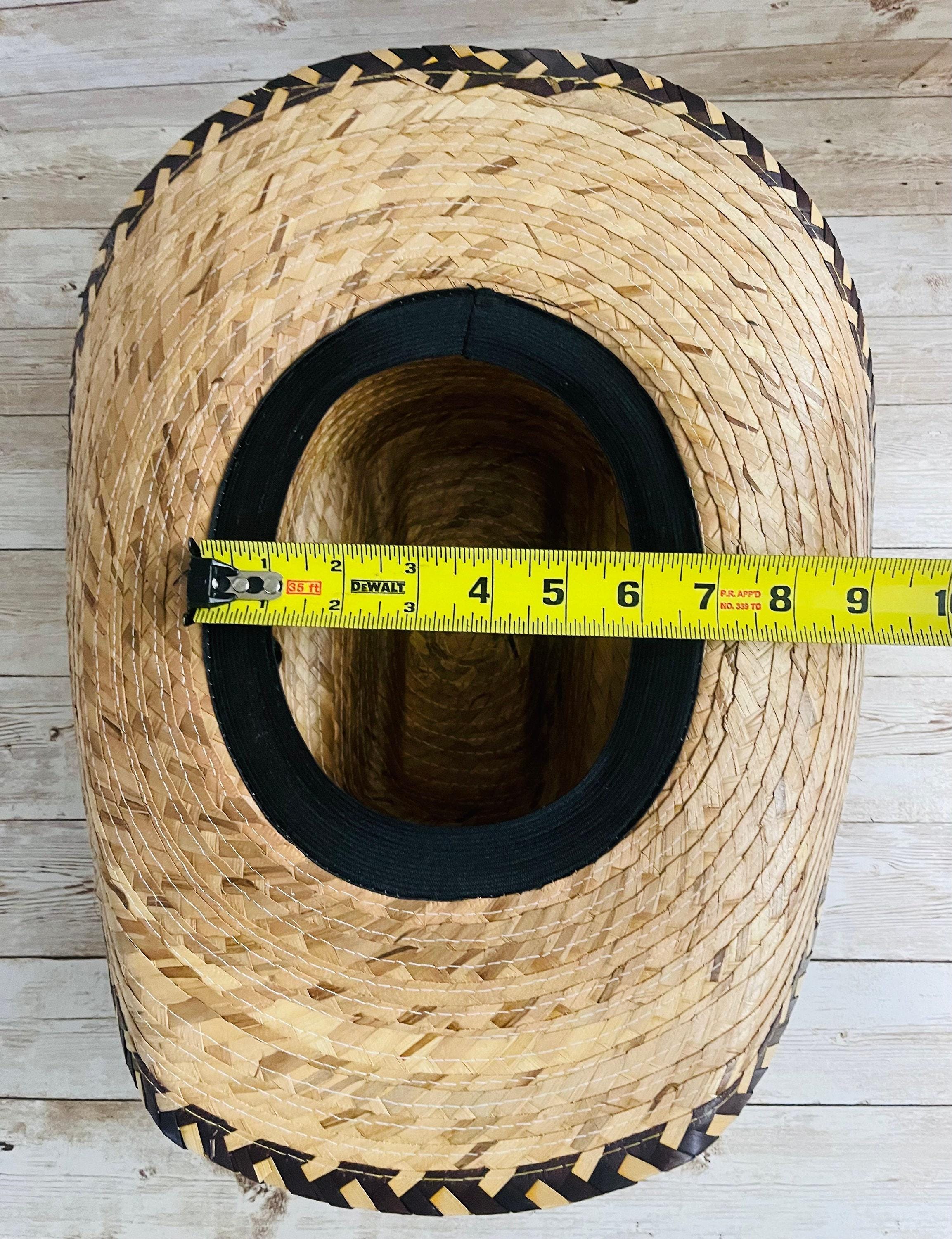 Cowboy Mexican Hat Sombrero Vaquero Artesanal de Palma de Mexico