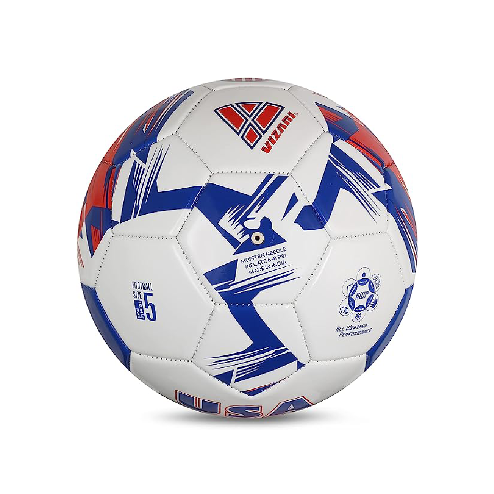 Mini National Team Soccer Balls-USA White