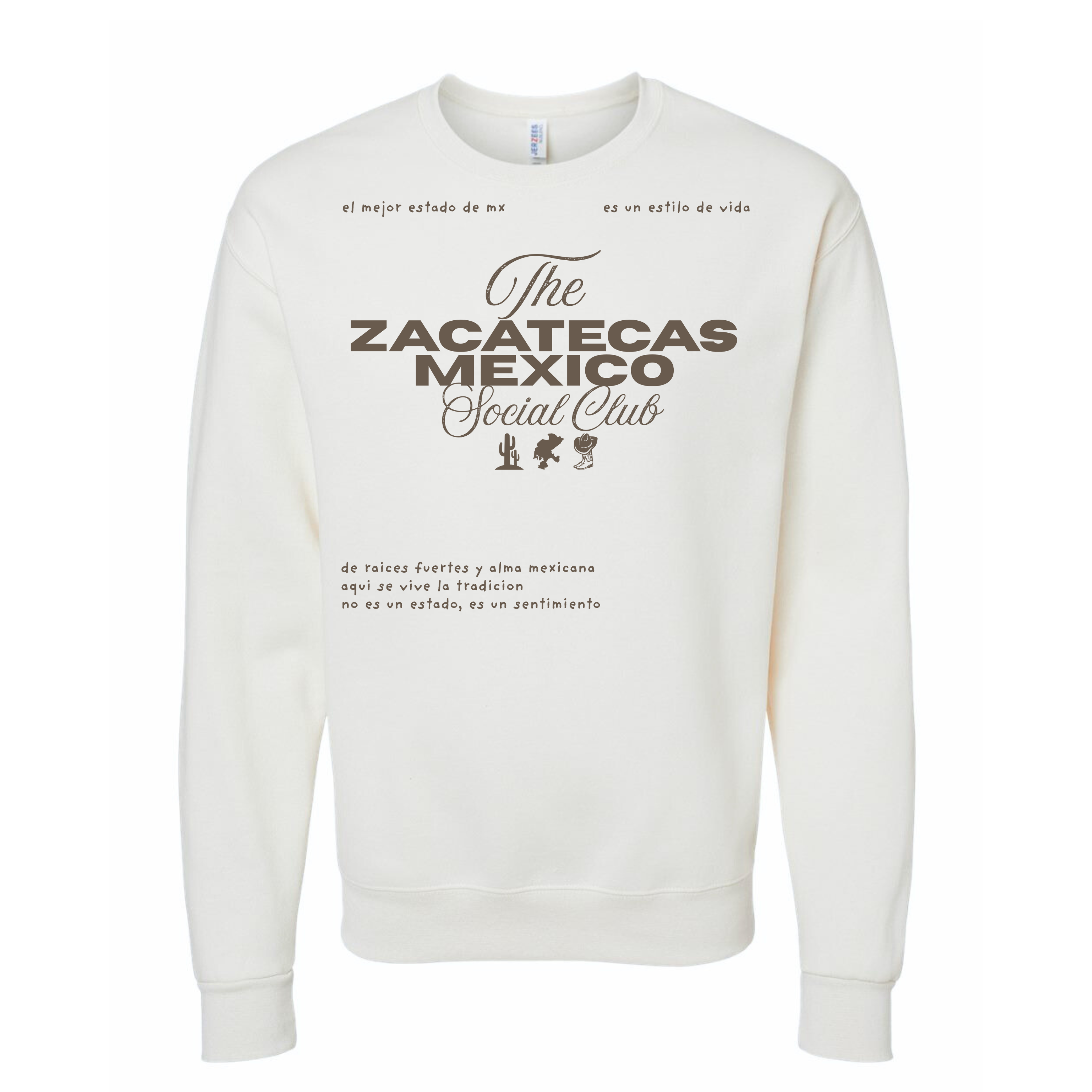 Zacatecas Social Club Crewneck • Tee