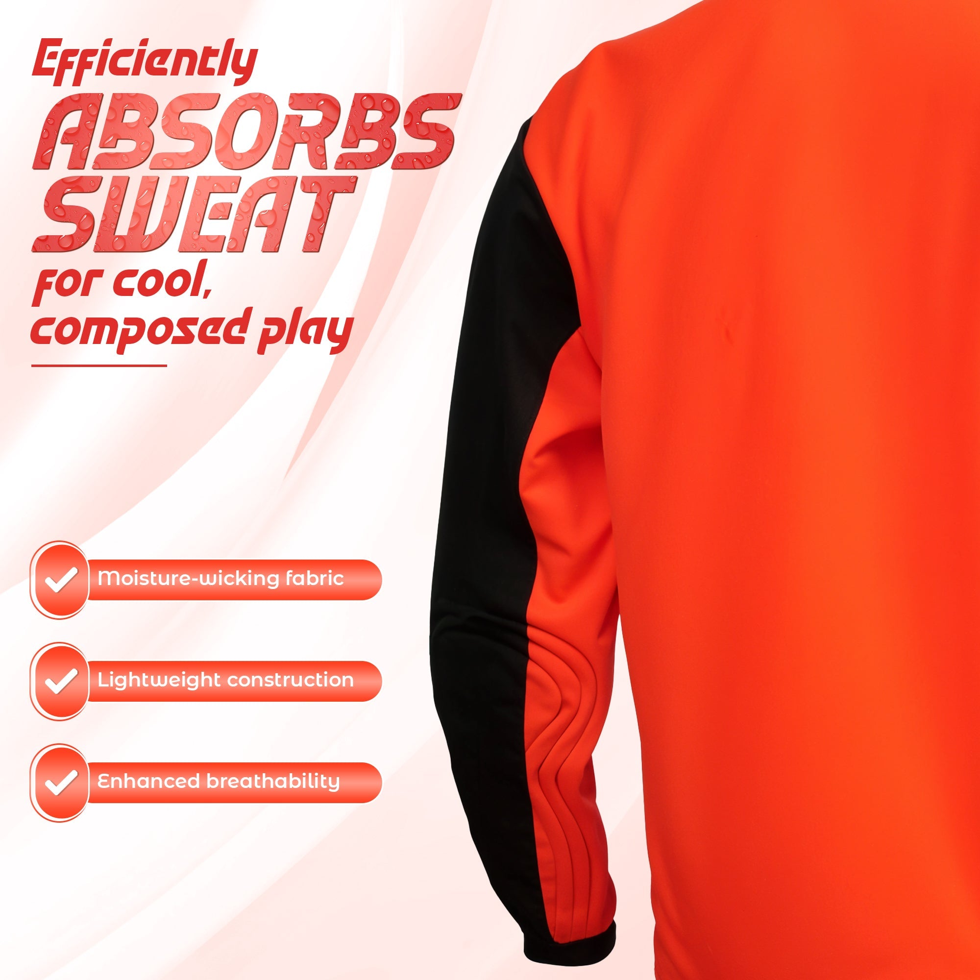 Vallejo Goalkeeper Jersey - Orange/Black