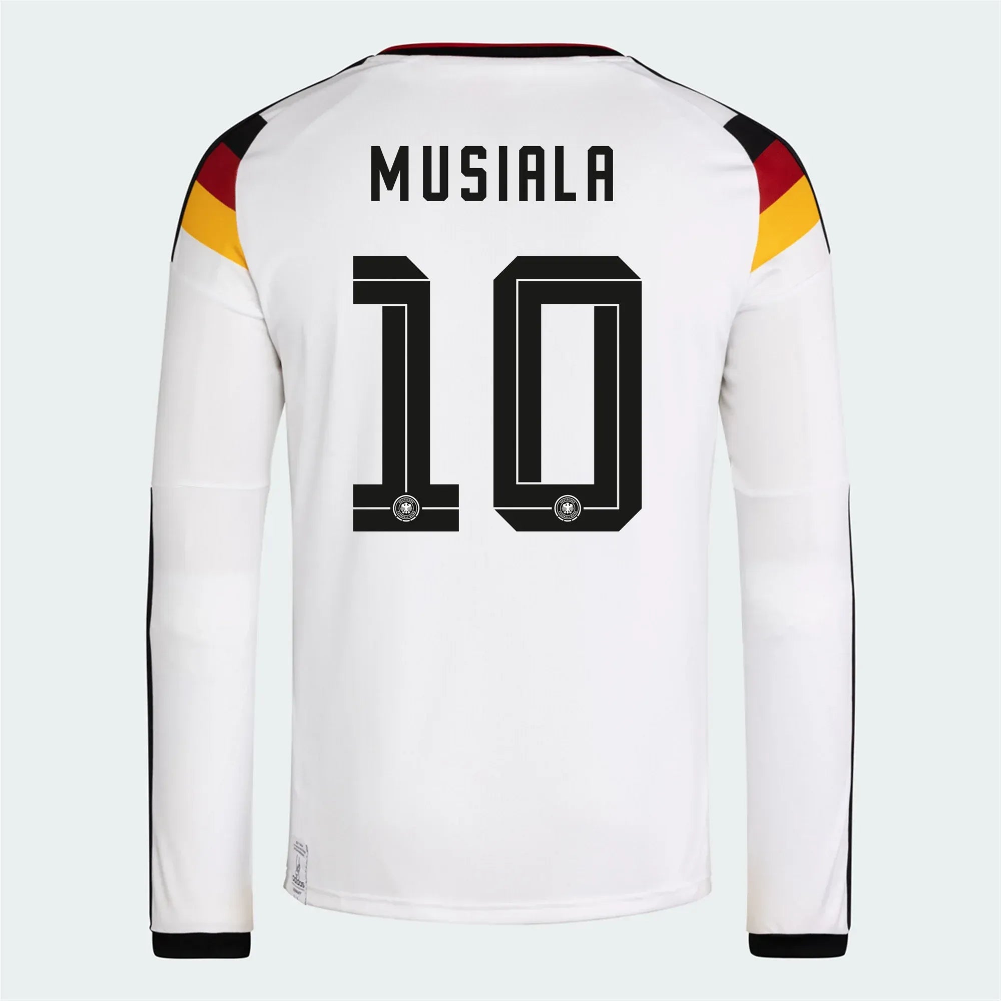 adidas 2026 Germany Men's Authentic Home Long-Sleeve Soccer Jersey