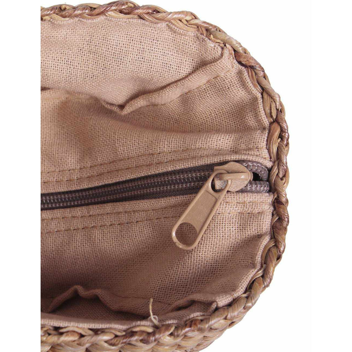 Water Hyacinth Shoulder Handwoven Bag – Thailand