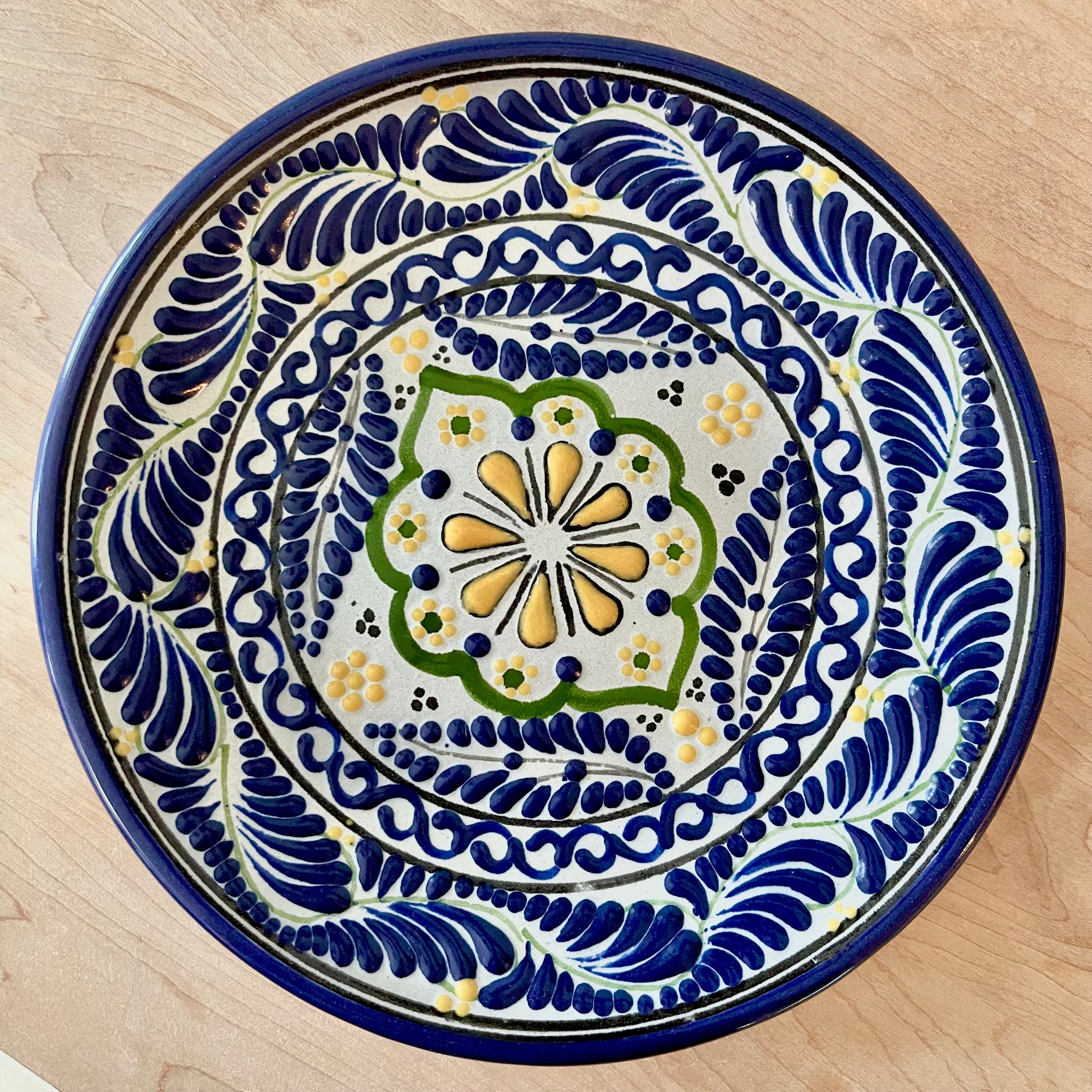 Talavera plato “Conchitas”