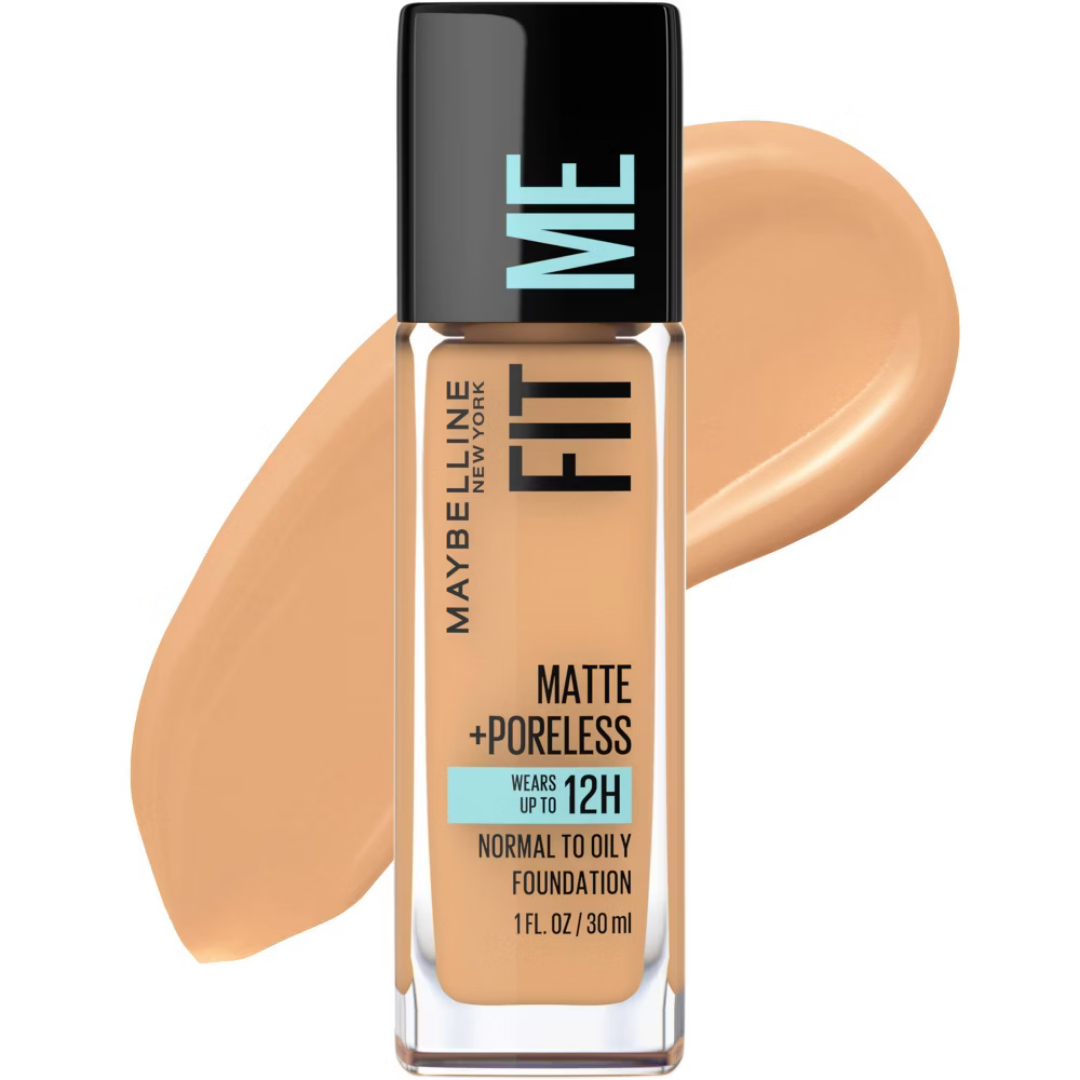 Base de maquillaje Maybelline Fit Me Matte + Poreless Sun Beige 310 (1oz)