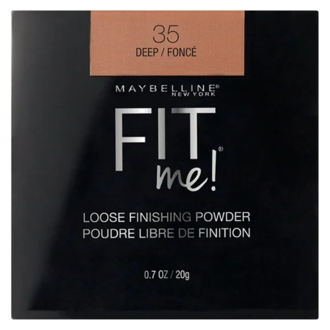 Polvo suelto de acabado Maybelline Fit Me Deep (0,7 oz)