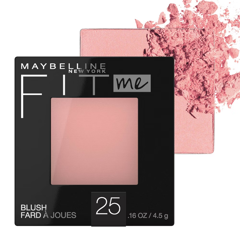 Colorete Maybelline Fit Me (25 Rosa, 4.5 g)