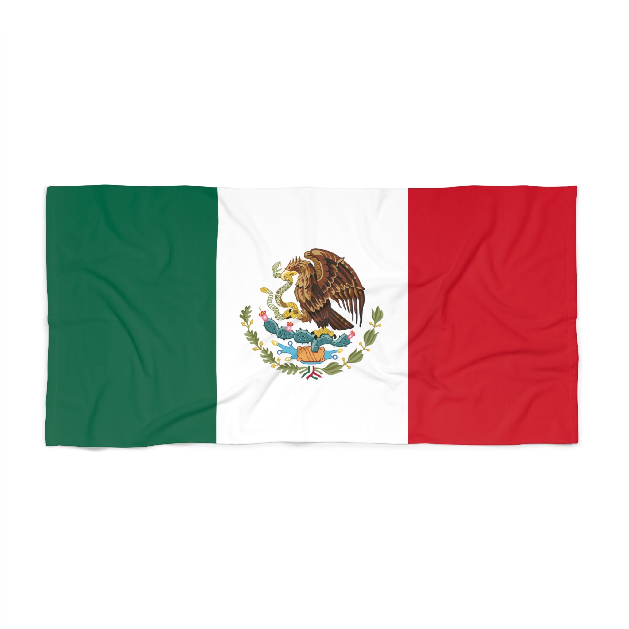 Mexico Flag Beach Towel | Quality & Long Lasting - 2 Sizes | Mexican Pride | Gift for Mexicans