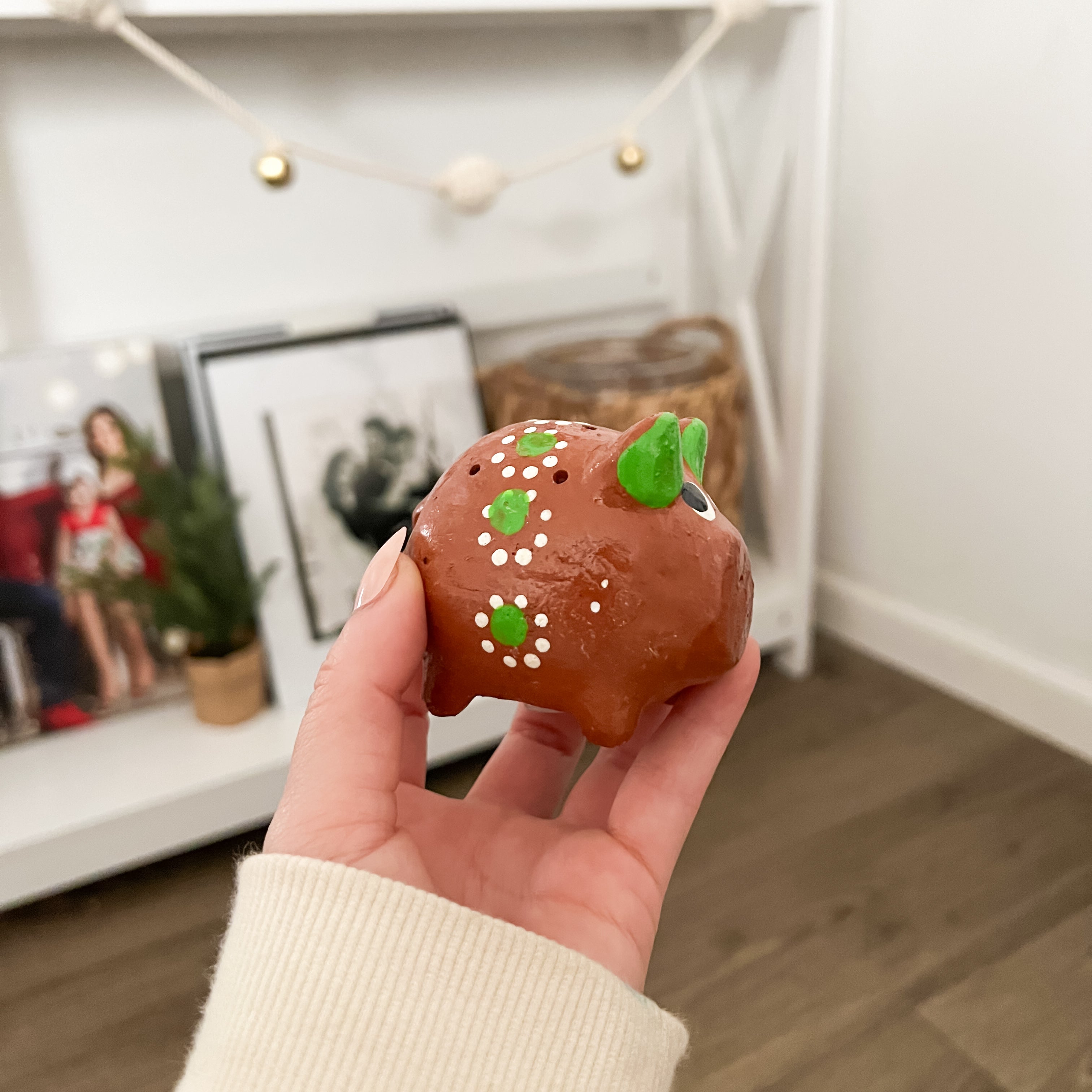 Salero Cerdo de Barro