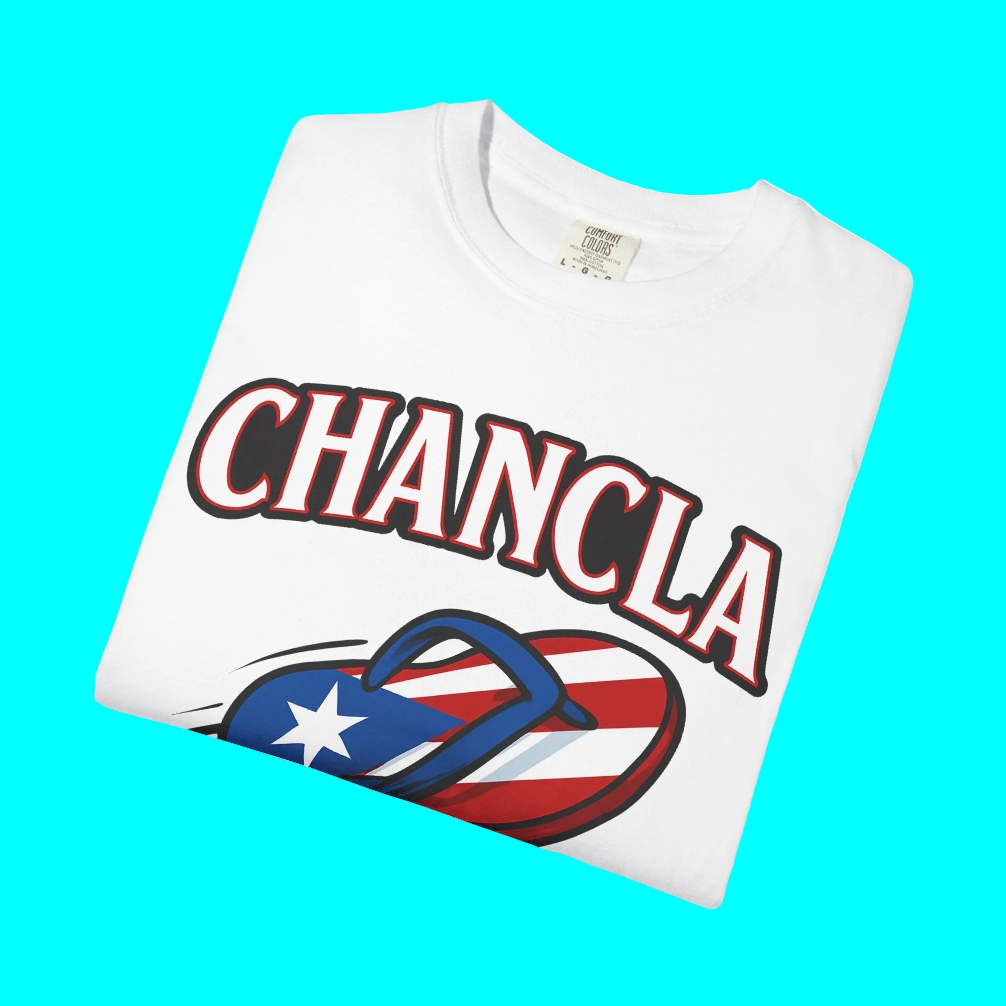Camiseta "Sobreviviente de la Chancla Puertorriqueña" | Diseño de broma de chancleta con orgullo latino, camisetas divertidas y virales | PR | Unisex