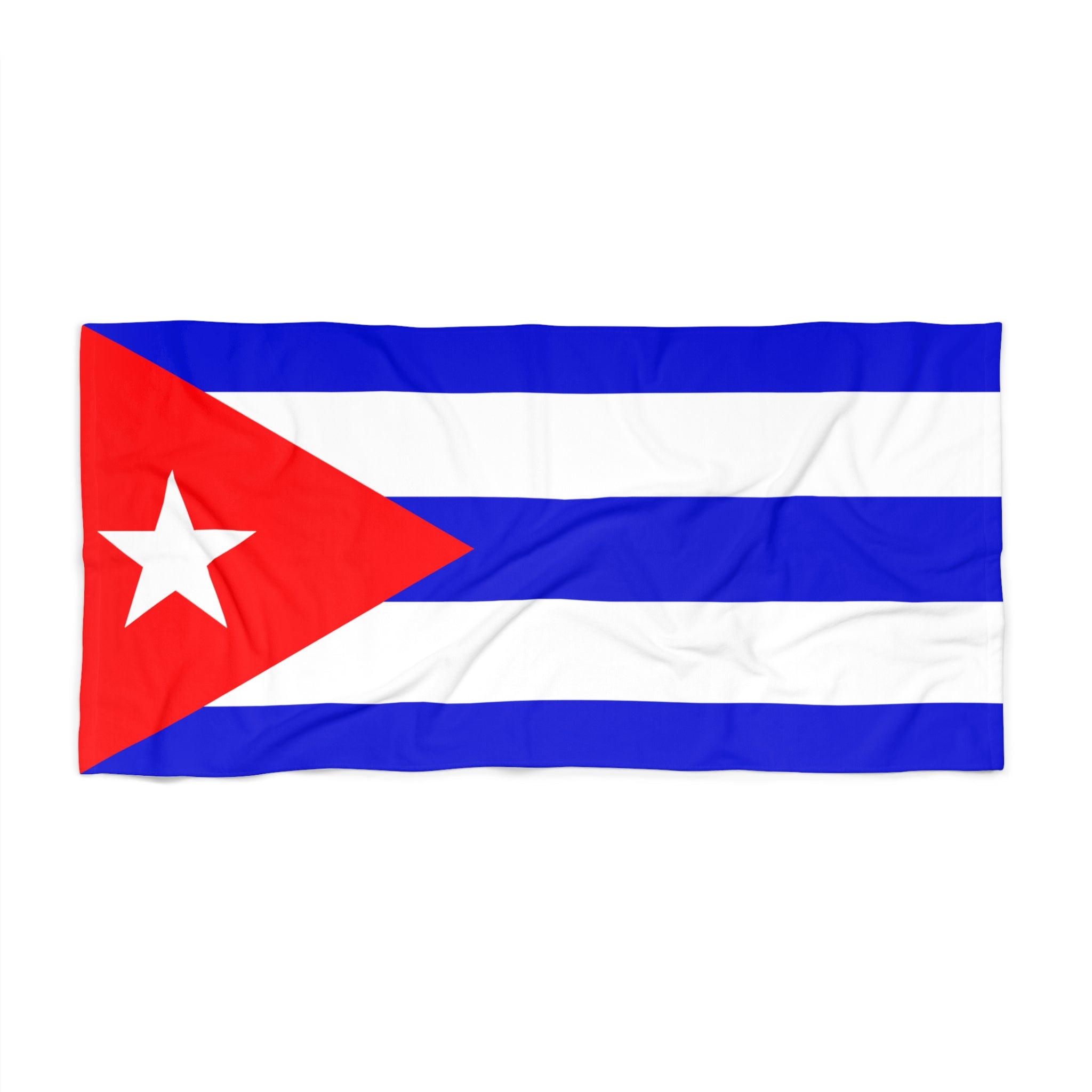 Cuba Flag Beach Towel | Quality & Long Lasting - 2 Sizes | Cuban Pride | Gift for Cubanos