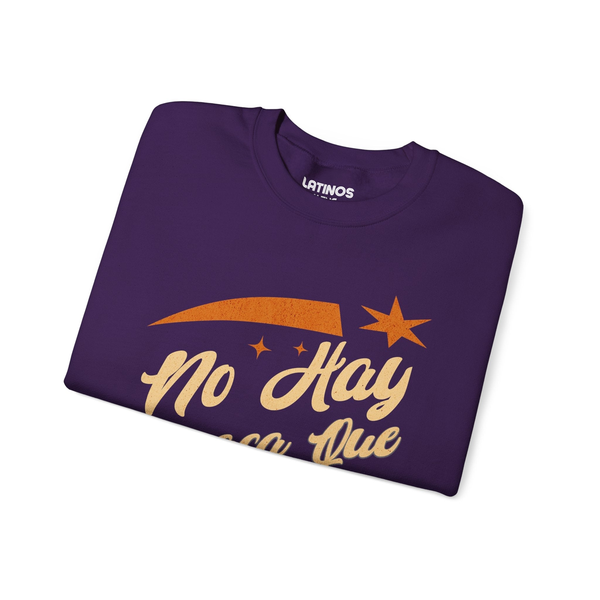 No Hay Resaca Que Me Detenga 2025 Nuevo Año Latino Suéter Cuello Redondo | Divertido Nochevieja | 3 Colores