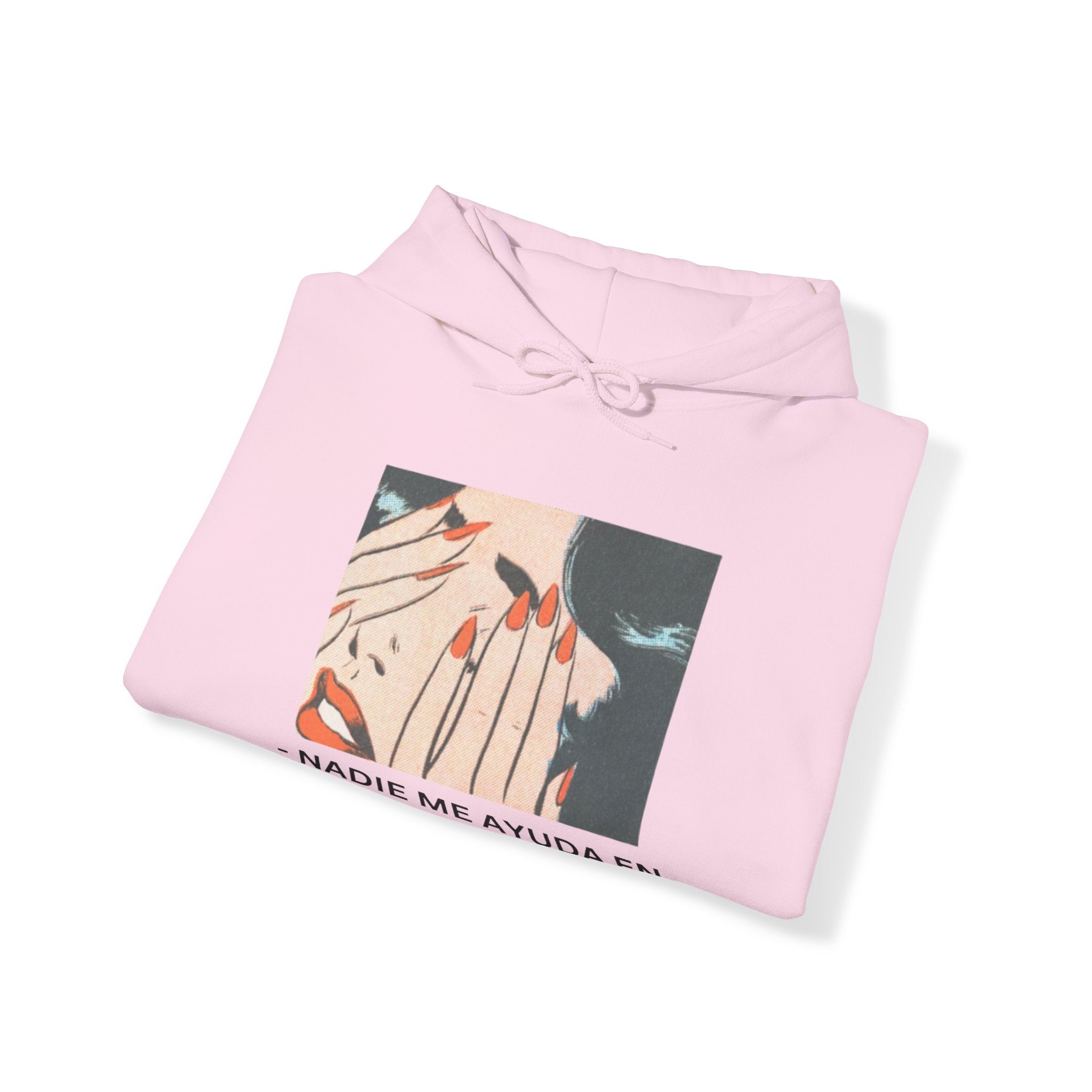 Telenovela Nadie Me Ayuda En Esta Casa Cries in Spanish Hoodie | Comfy Heavy Cotton | 5 Colors