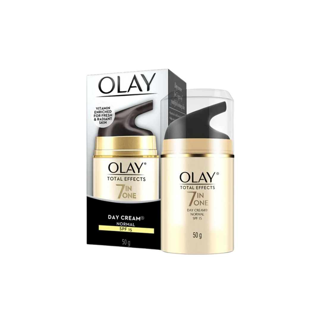 Olay Total Effects 7-en-1 Crema de Día Antiedad SPF 15 (50g)