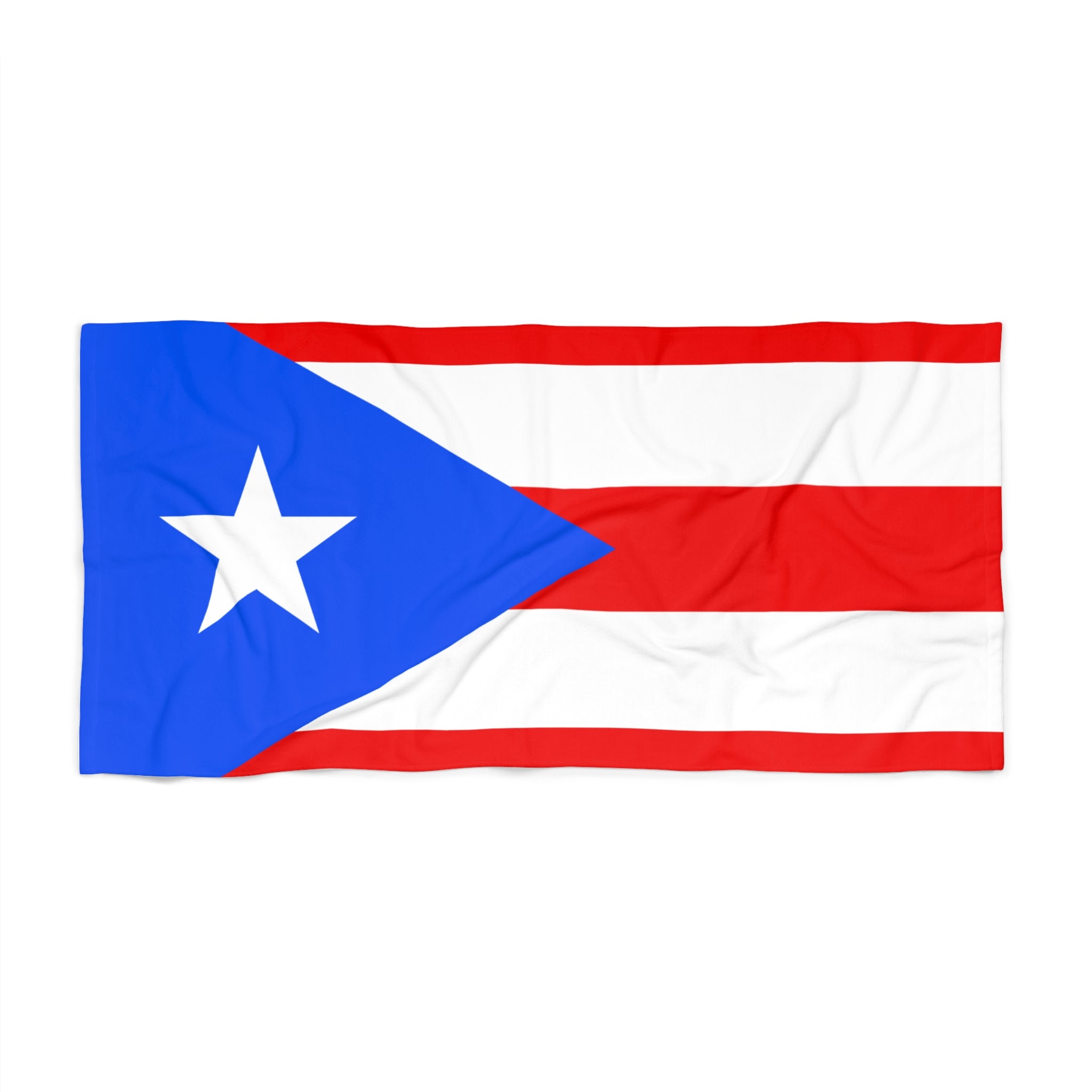 Puerto Rico Flag Beach Towel | Quality & Long Lasting - 2 Sizes | Boricua Pride | Gift for Puerto Ricans