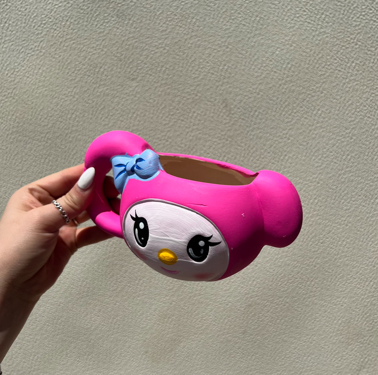 Juego de 2 tazas Kuromi hechas a mano