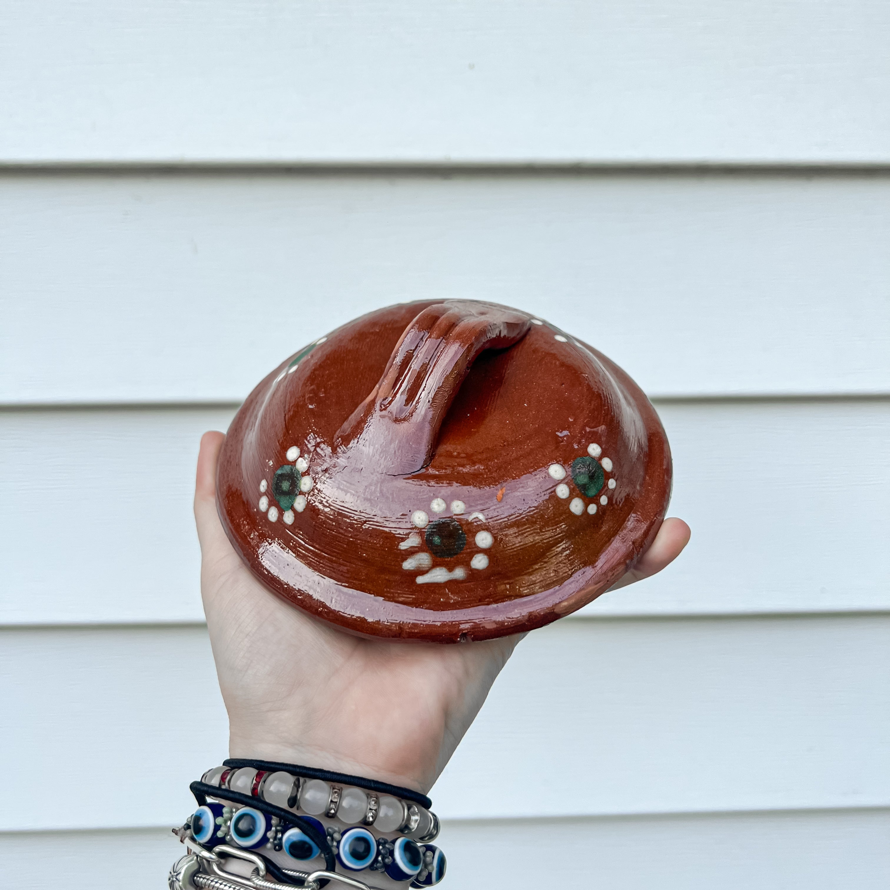 Salsero Tradicional de Barro Pequeño Mexicano