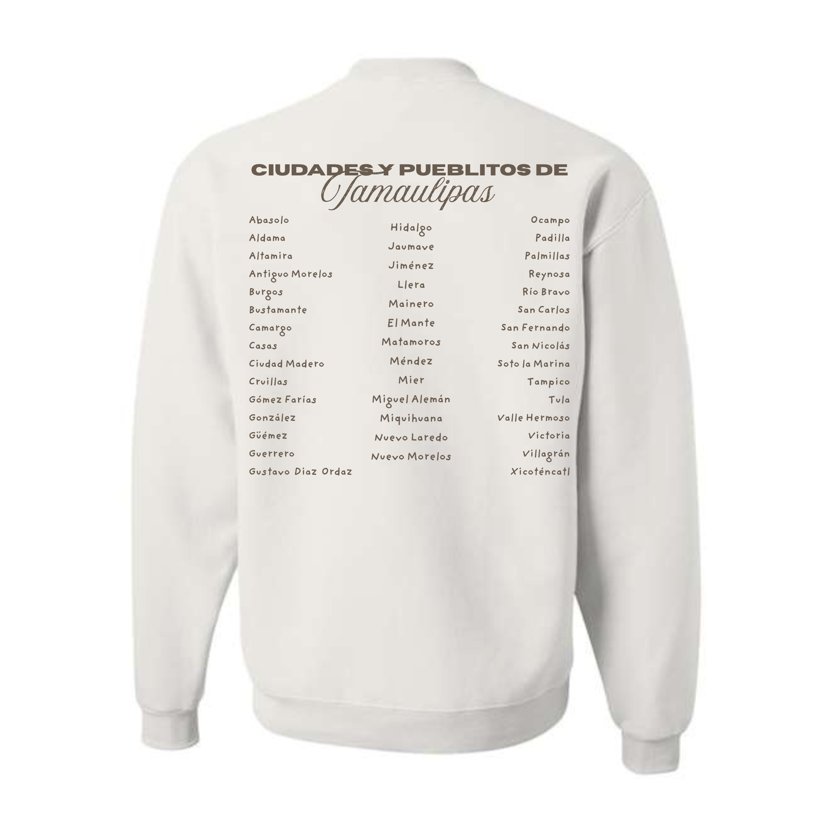 Tamaulipas Social Club Crewneck • Tee