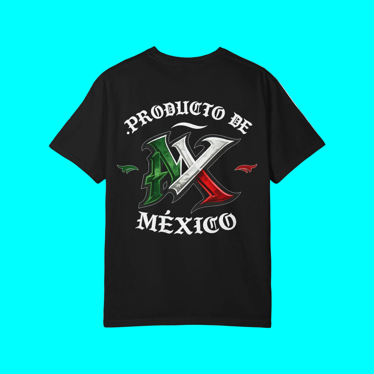 Producto De Mexico Heritage T-shirt | Old English Style, Mexican Culture | Heavyweight Cotton