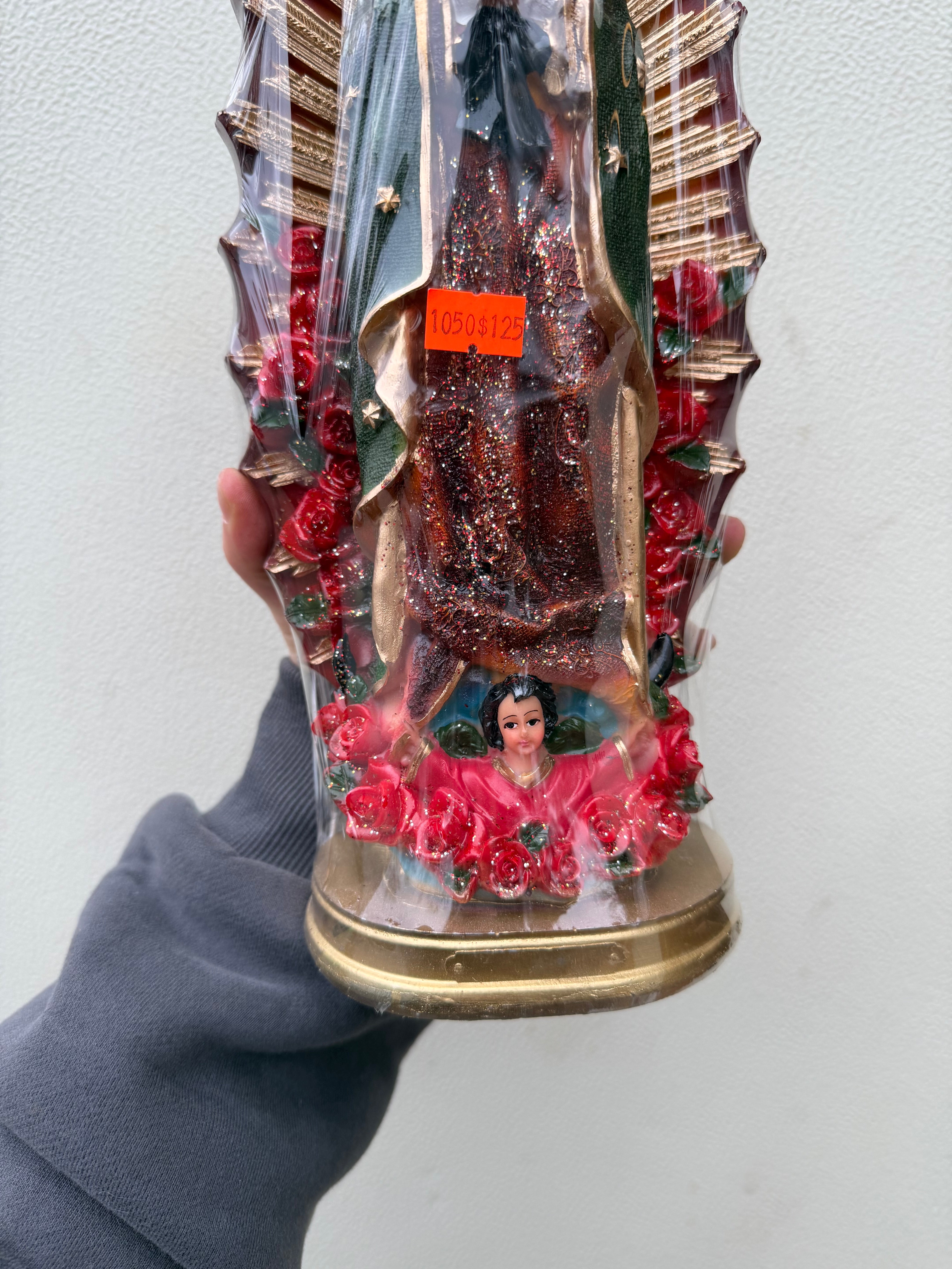 Estatua Decorativa Virgen de Guadalupe 11 pulgadas