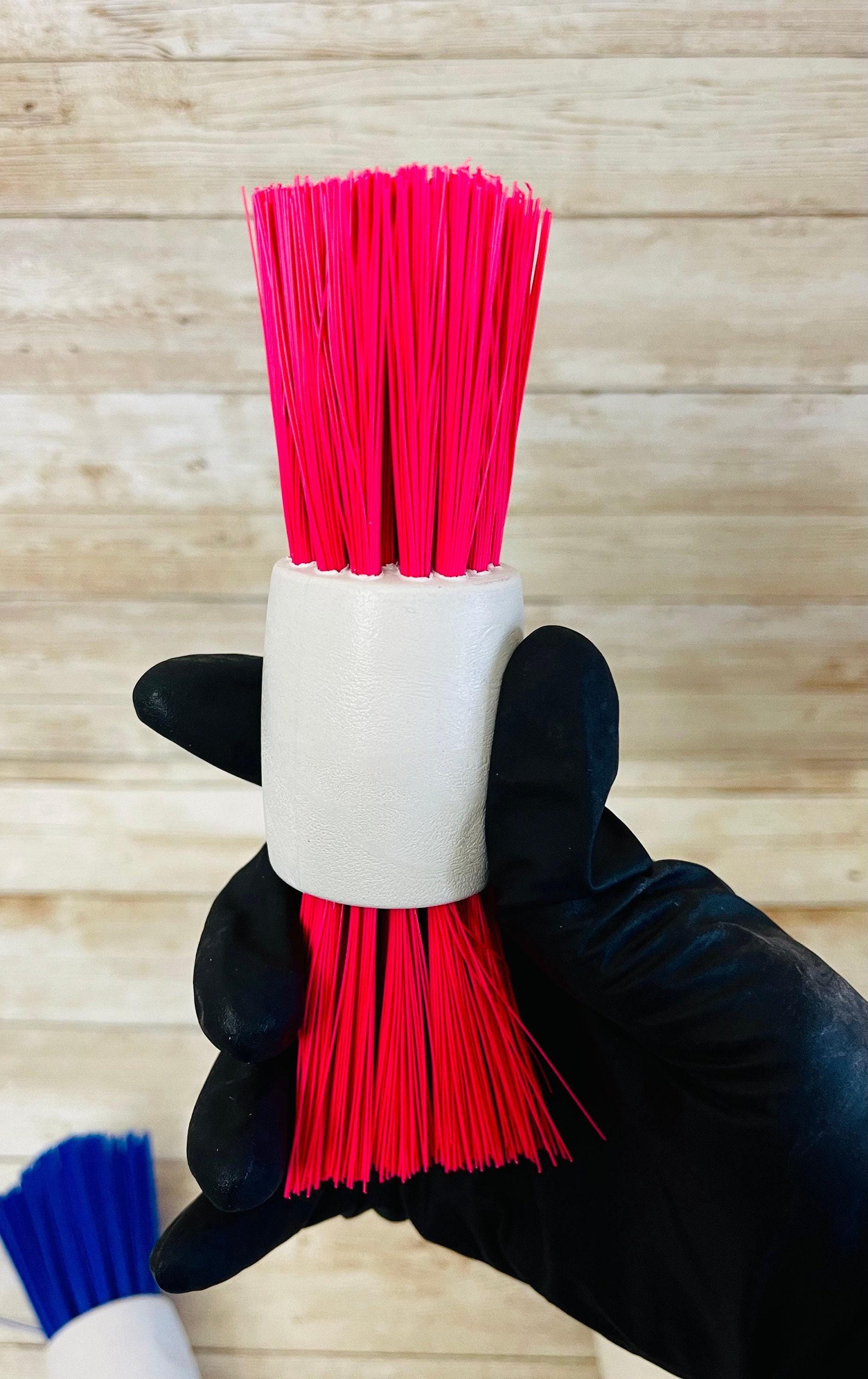 3x Mexican Plastic Brush Scrubber 3 Escobetas Mexicanas de Plastico