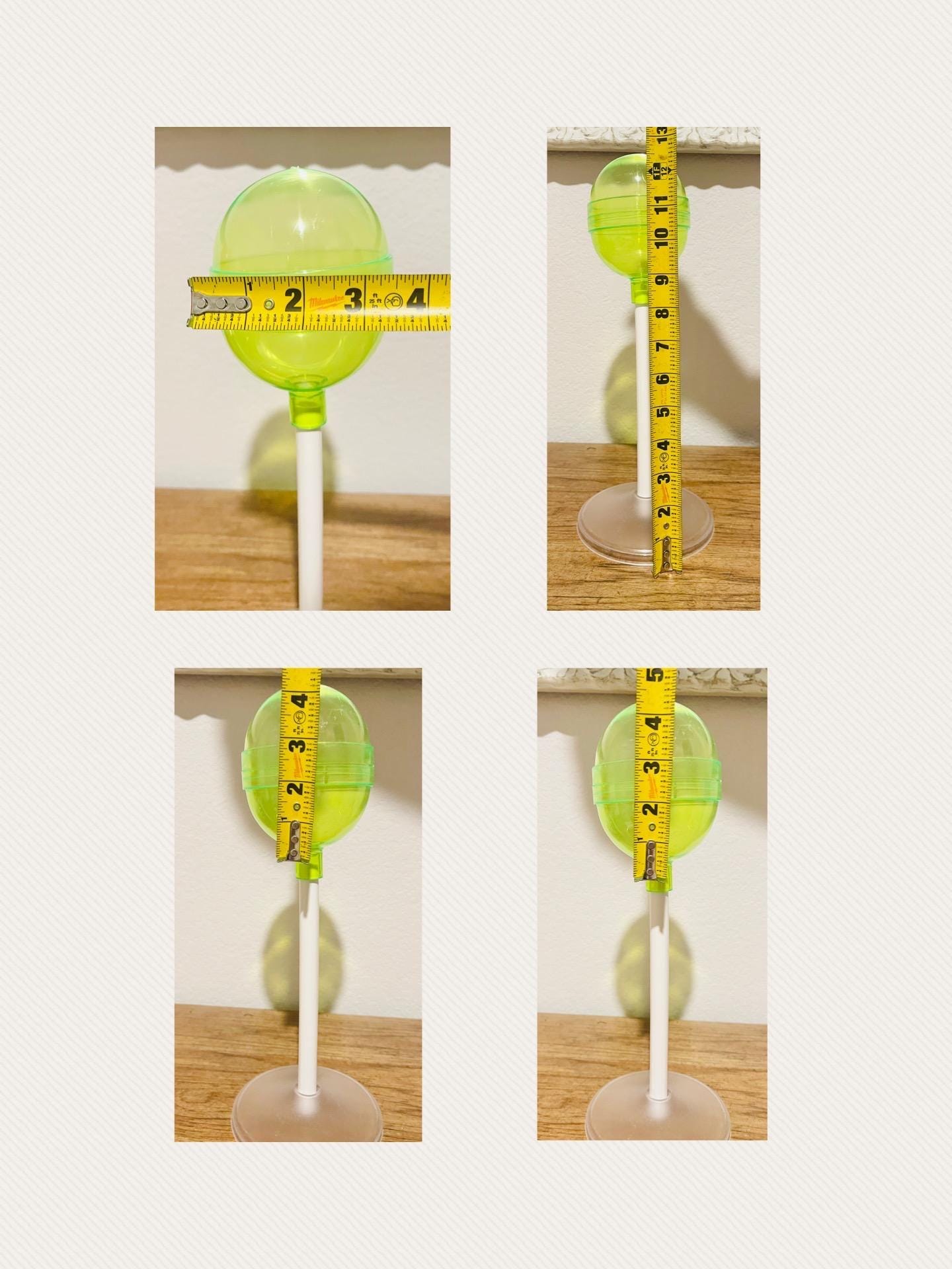 2x Dulcero Chico Tootsie Roll Para Dulces Graduaciones Centro de Mesa 2x Small Tootsie Roll Lollipop for Candies Centerpieces Graduations