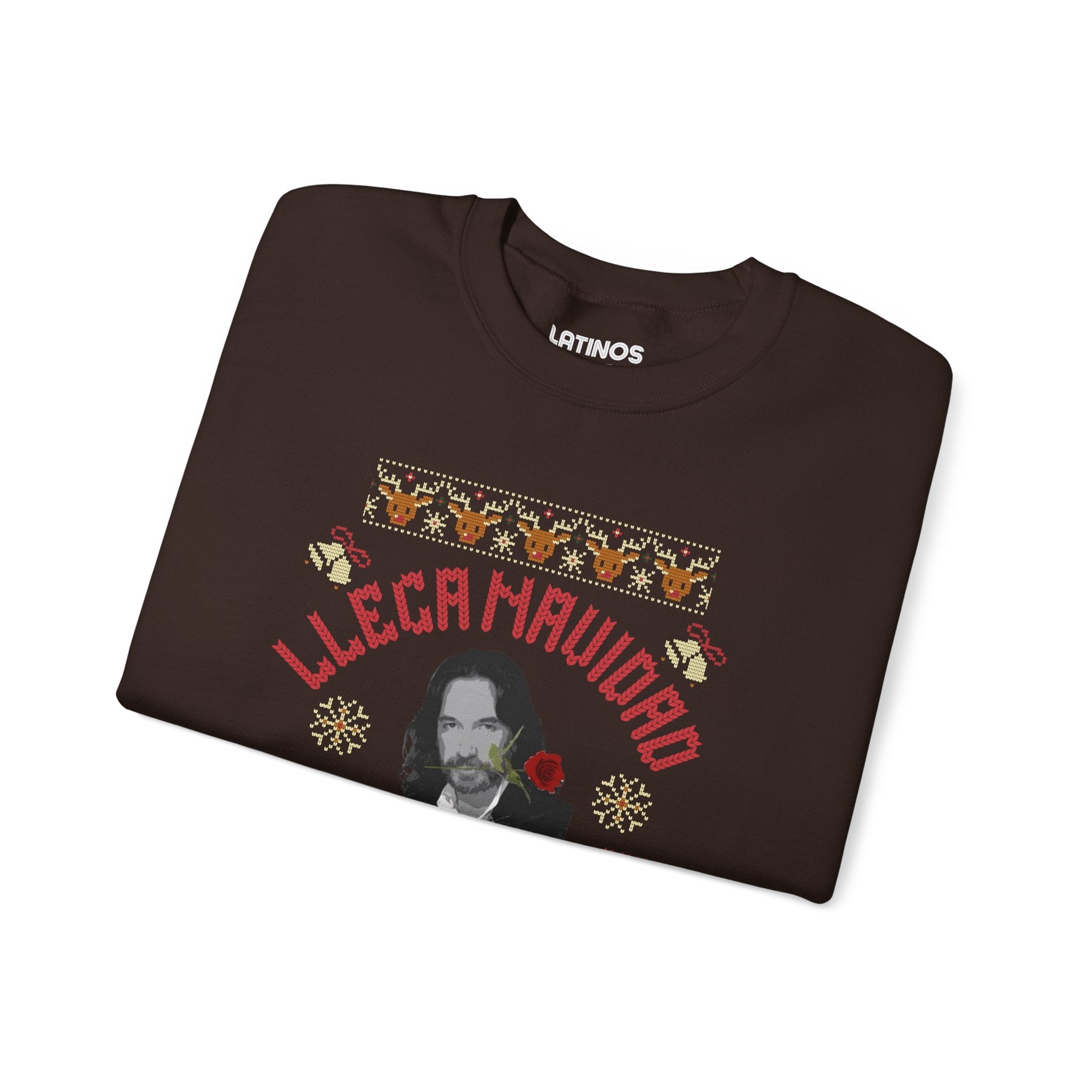 Llega Navidad Y Yo Sin Ti Marco Antonio Latino Navidad Ugly Christmas Sweater | 3 Colores